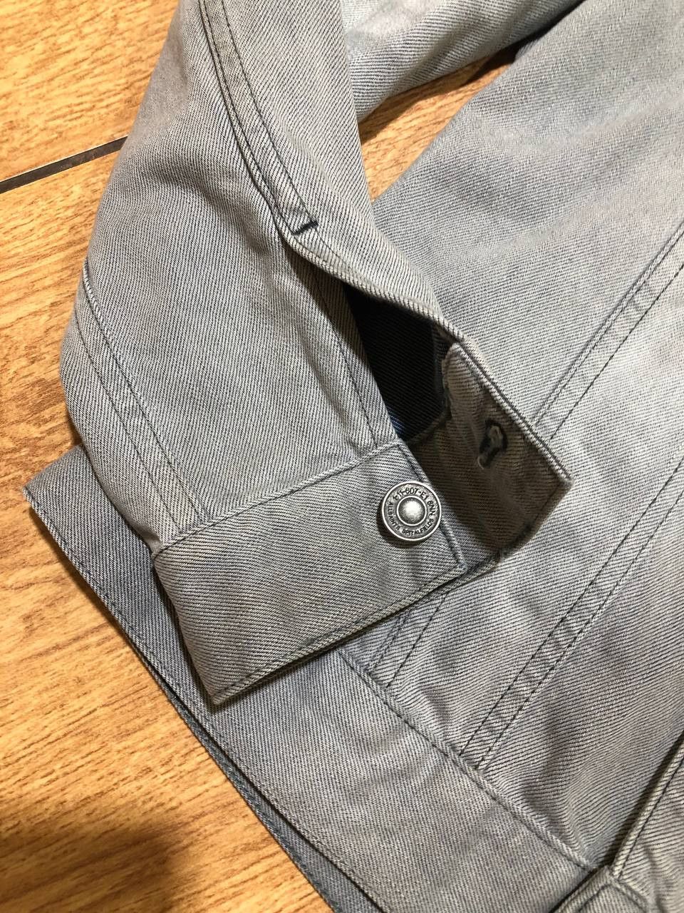 Allsaints vintage Y2K gray denim jacket Allsaints Streetwear Size US M / EU 48-50 / 2 - 10 Thumbnail