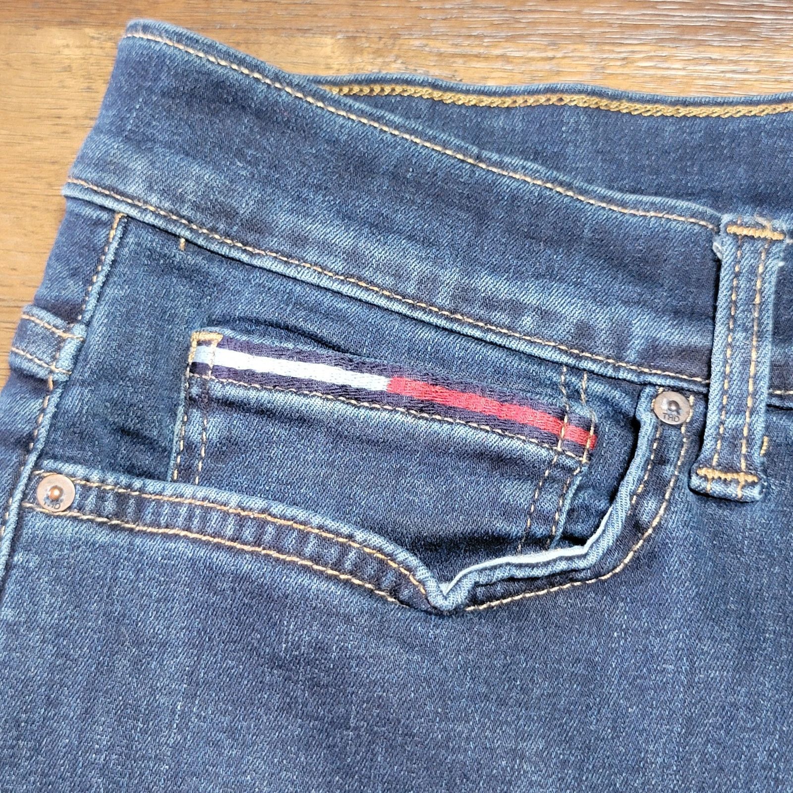 Tommy Hilfiger Tommy Hilfiger Denim Straight Stretch Jeans - Size 24 Size 42" / US 20 - 3 Thumbnail