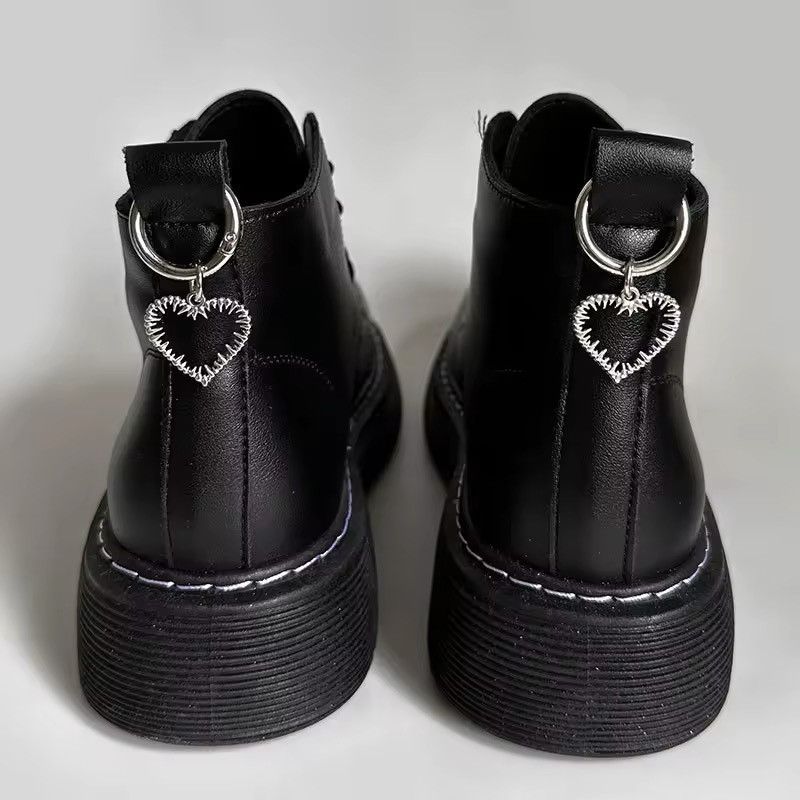 Jewelry Hollow Metal Thorn Hearts Pendant Shoes Buckles Decoration Size ONE SIZE - 1 Thumbnail