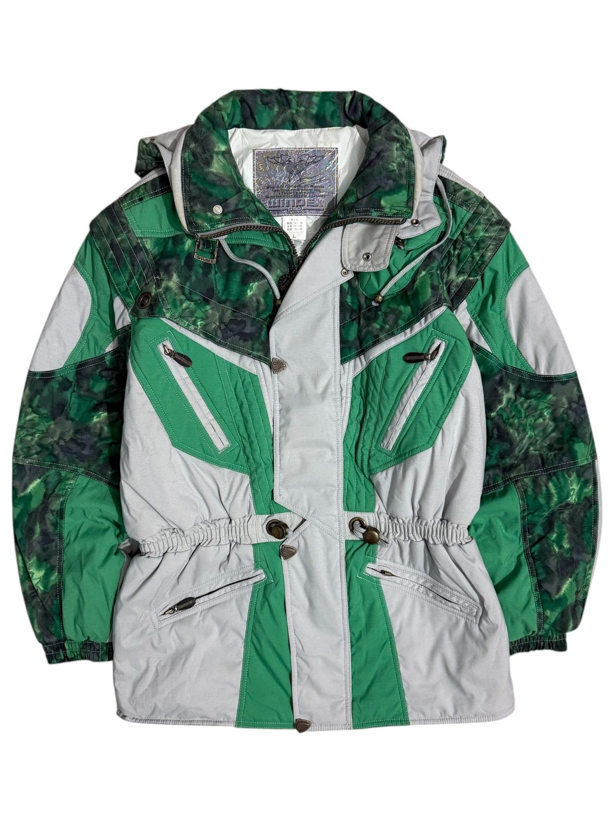 Vintage Vintage windex pro retro ski jacket Size US L / EU 52-54 / 3 - 1 Thumbnail