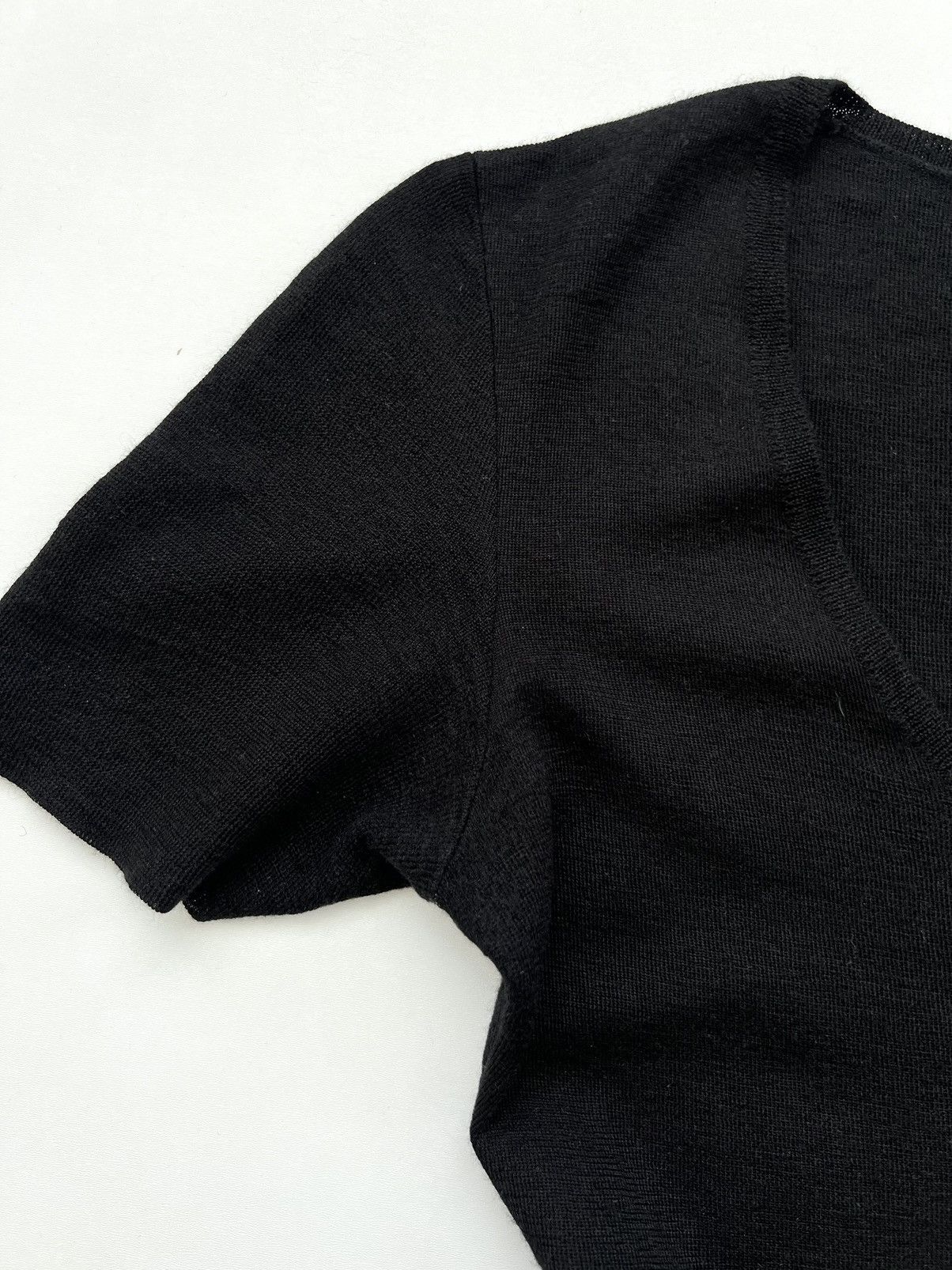 Gucci Gucci Cashmere/Silk Black U Neck Top Size S / US 4 / IT 40 - 12 Thumbnail