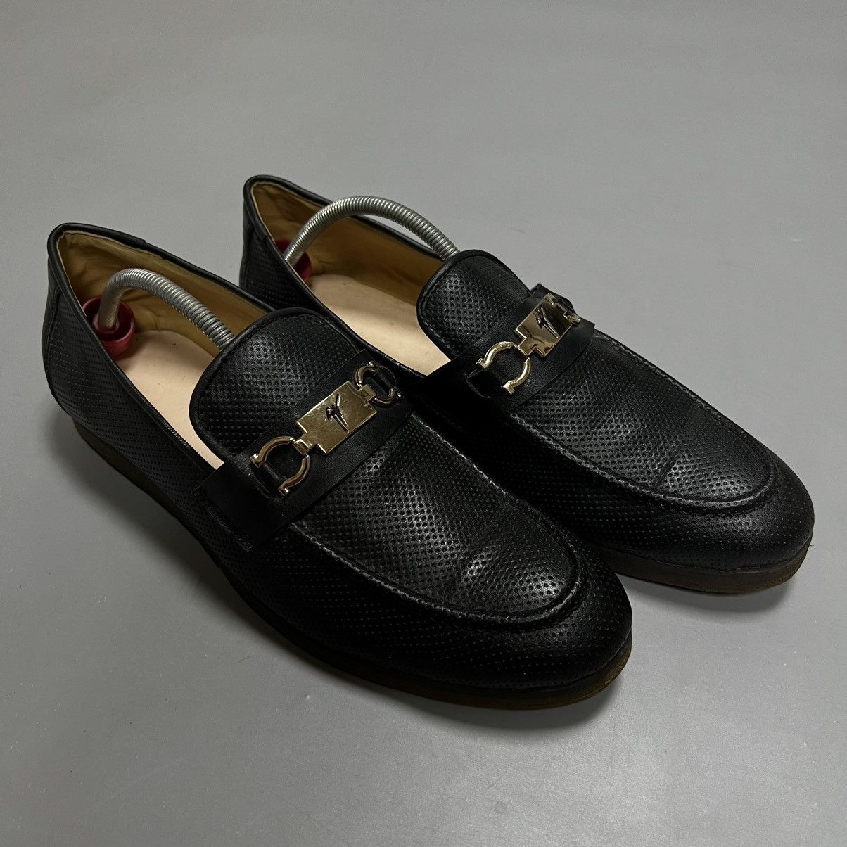 Giuseppe Zanotti Giuseppe Zanotti Leather Slip-on Black Shoes Size US 7 / EU 40 - 11 Thumbnail