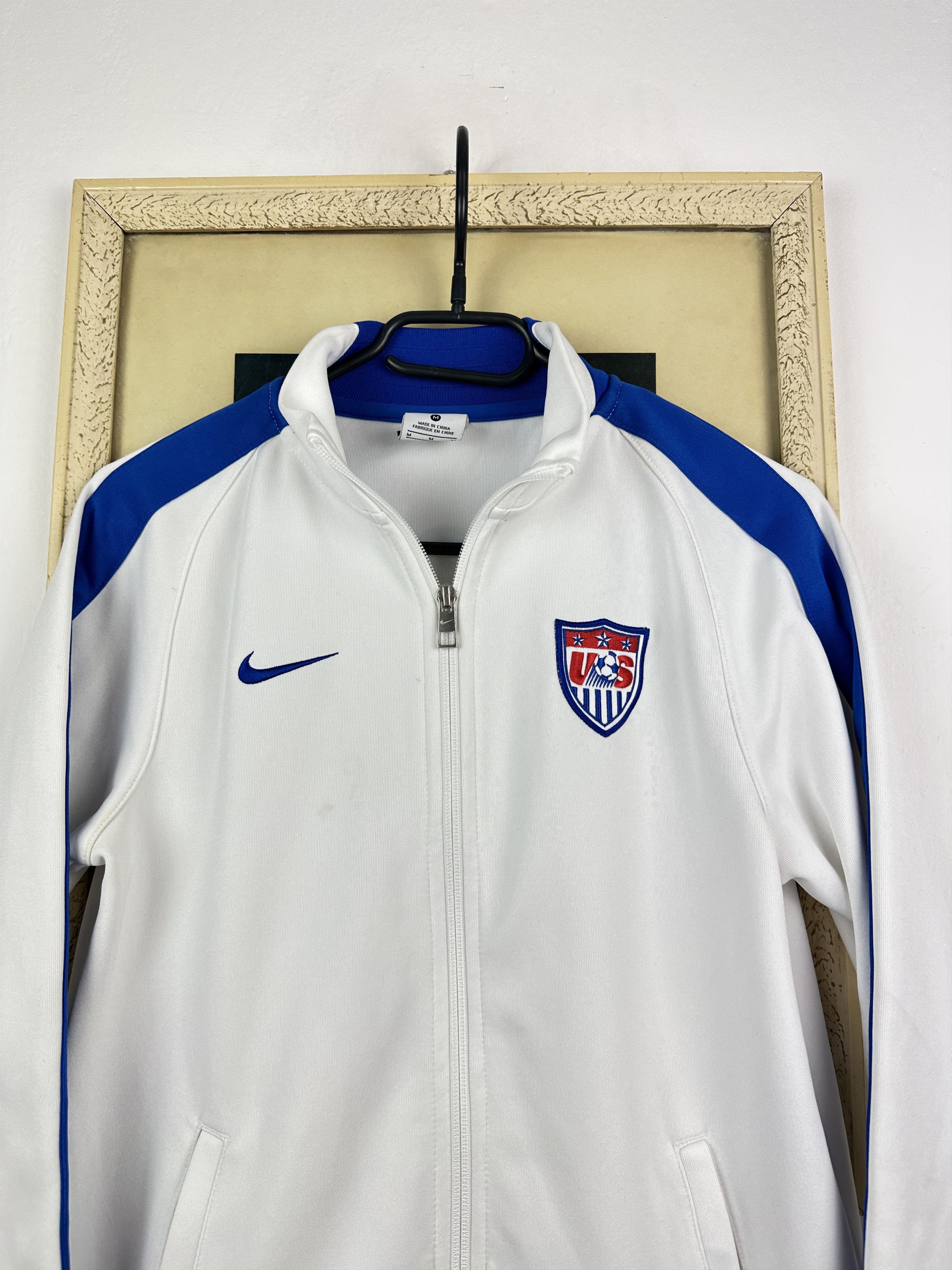 Nike Nike Woman USA Football Soccer Jacket Track Top Size M Size M / US 6-8 / IT 42-44 - 2 Thumbnail