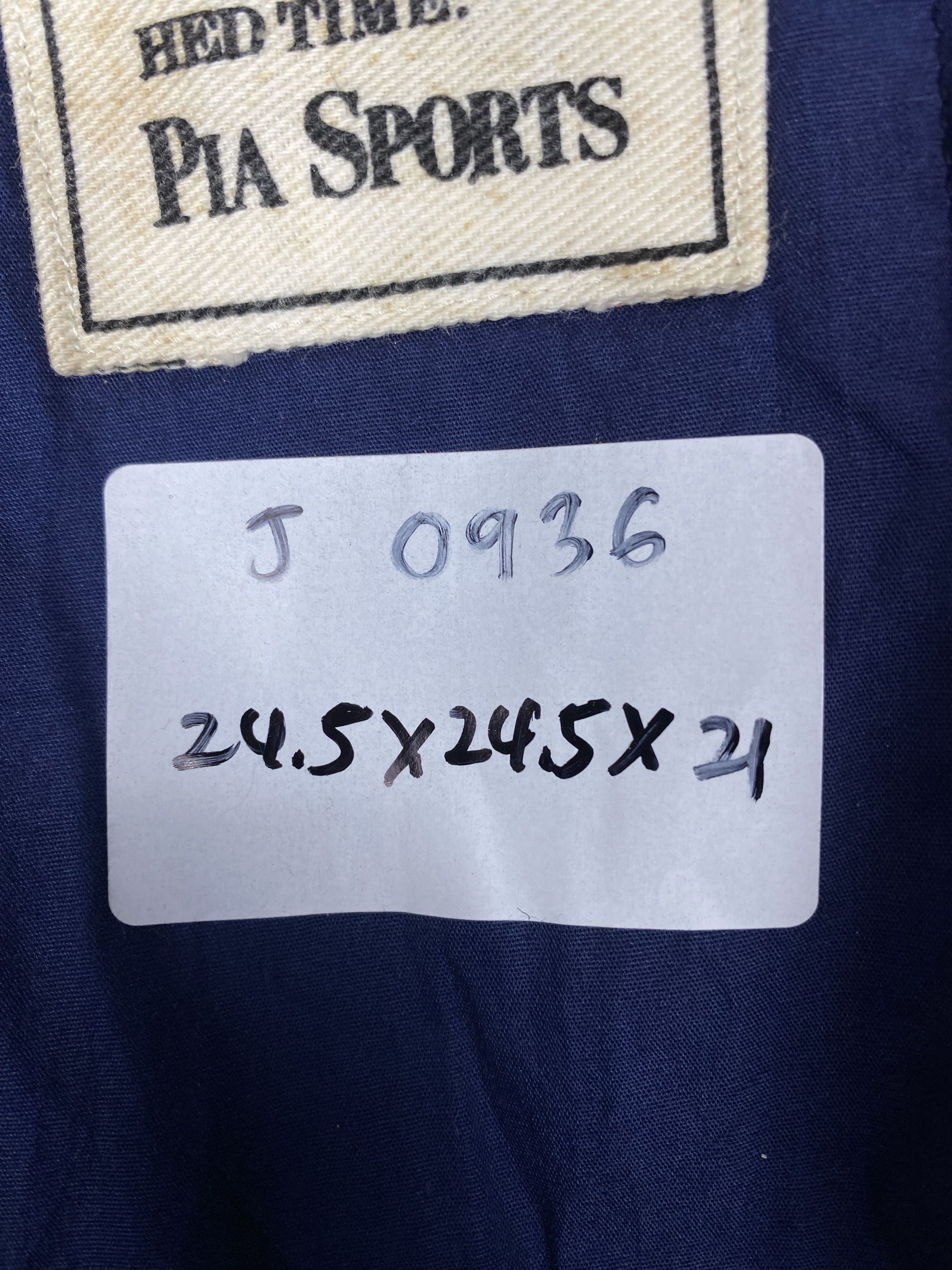Japanese Brand Vintage Pia Sports Yachting Club Jacket DJ0936 Size US M / EU 48-50 / 2 - 10 Thumbnail