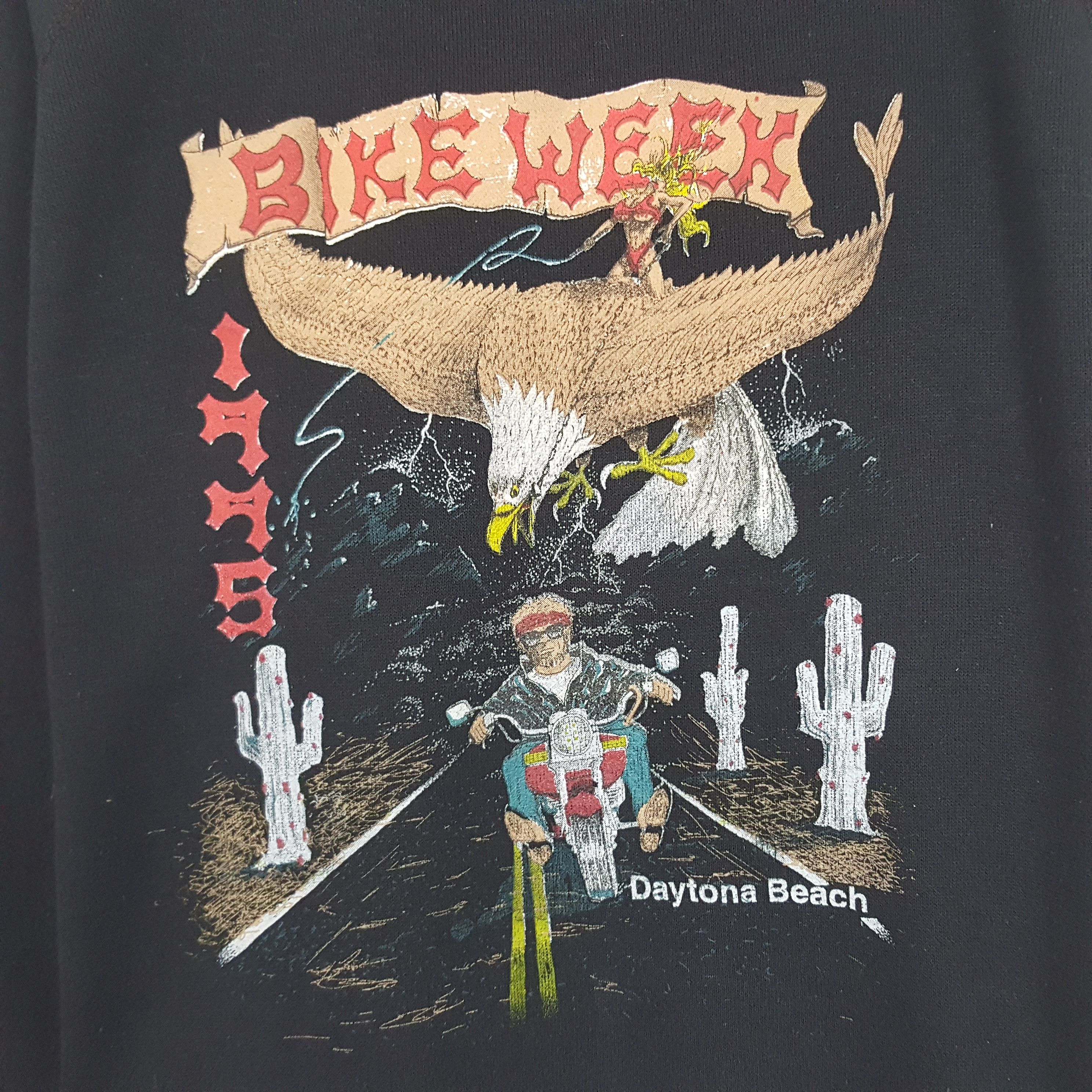 Daytona × Tultex × Vintage Vintage Daytona x Bike Week Sweatshirt Size US L / EU 52-54 / 3 - 2 Thumbnail