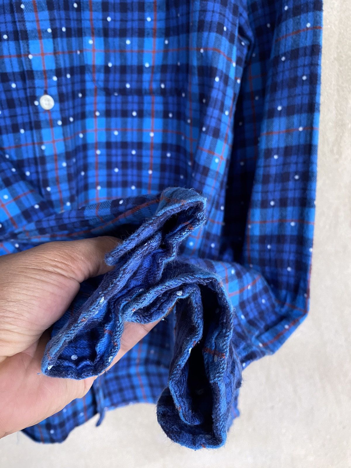 Global Work Japanese Brand Global Work Plaid Tartan Flannel Shirt Size US M / EU 48-50 / 2 - 6 Thumbnail