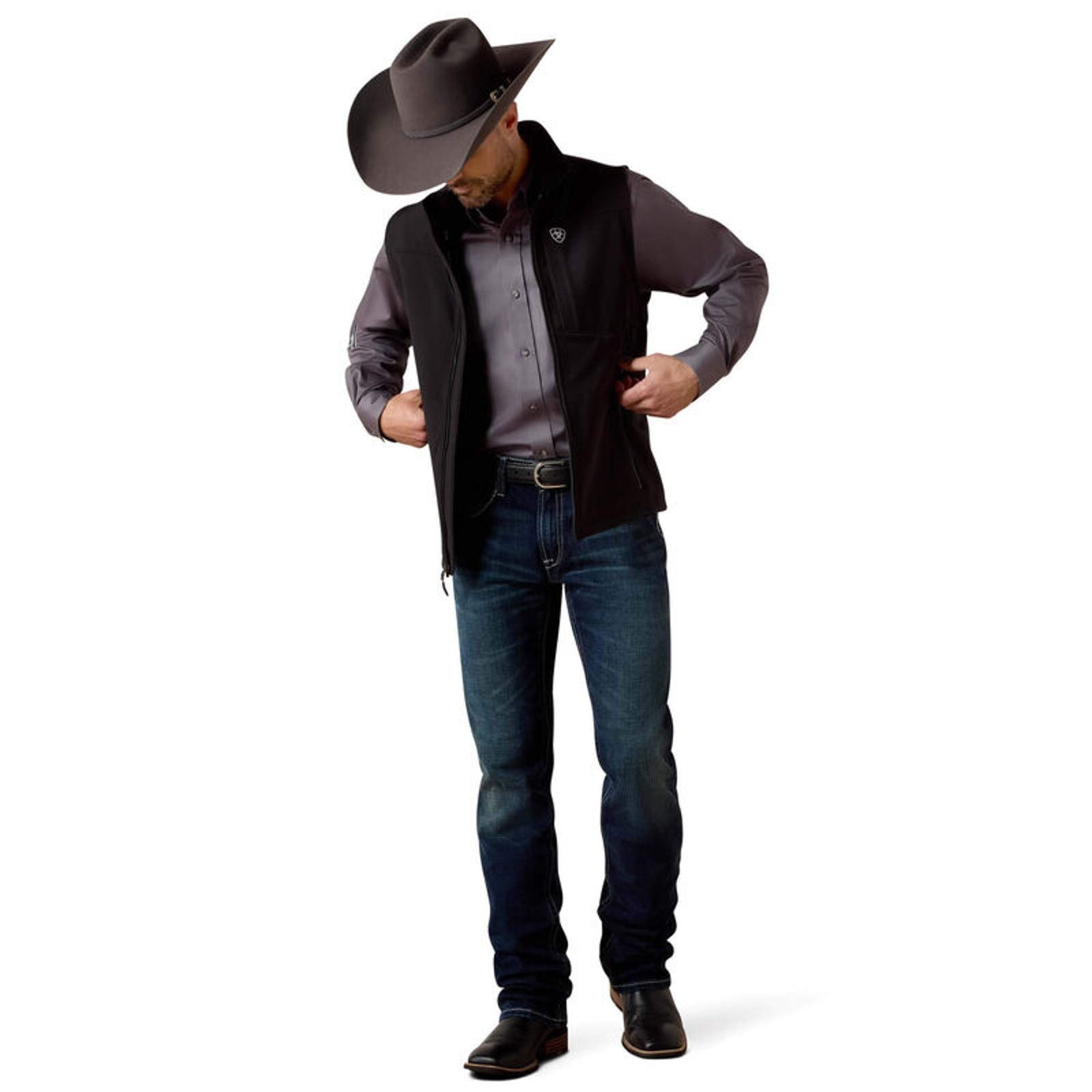 Ariat Logo 2.0 Softshell Vest in Black | Size M Size US M / EU 48-50 / 2 - 3 Thumbnail
