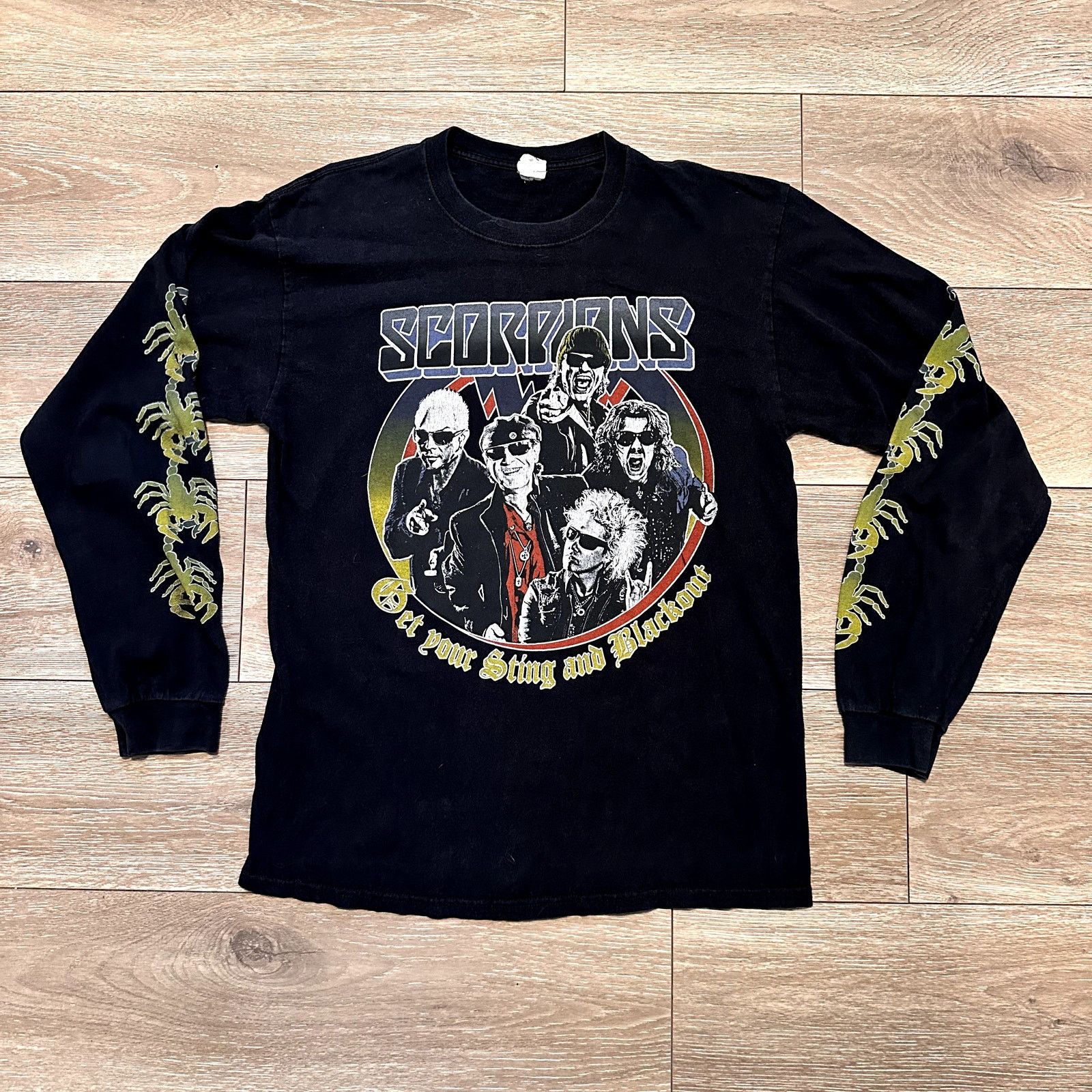 & Other Stories 2010 Scorpions Y2K Band Tour Black Longsleeve Size Large Size US L / EU 52-54 / 3 - 1 Thumbnail