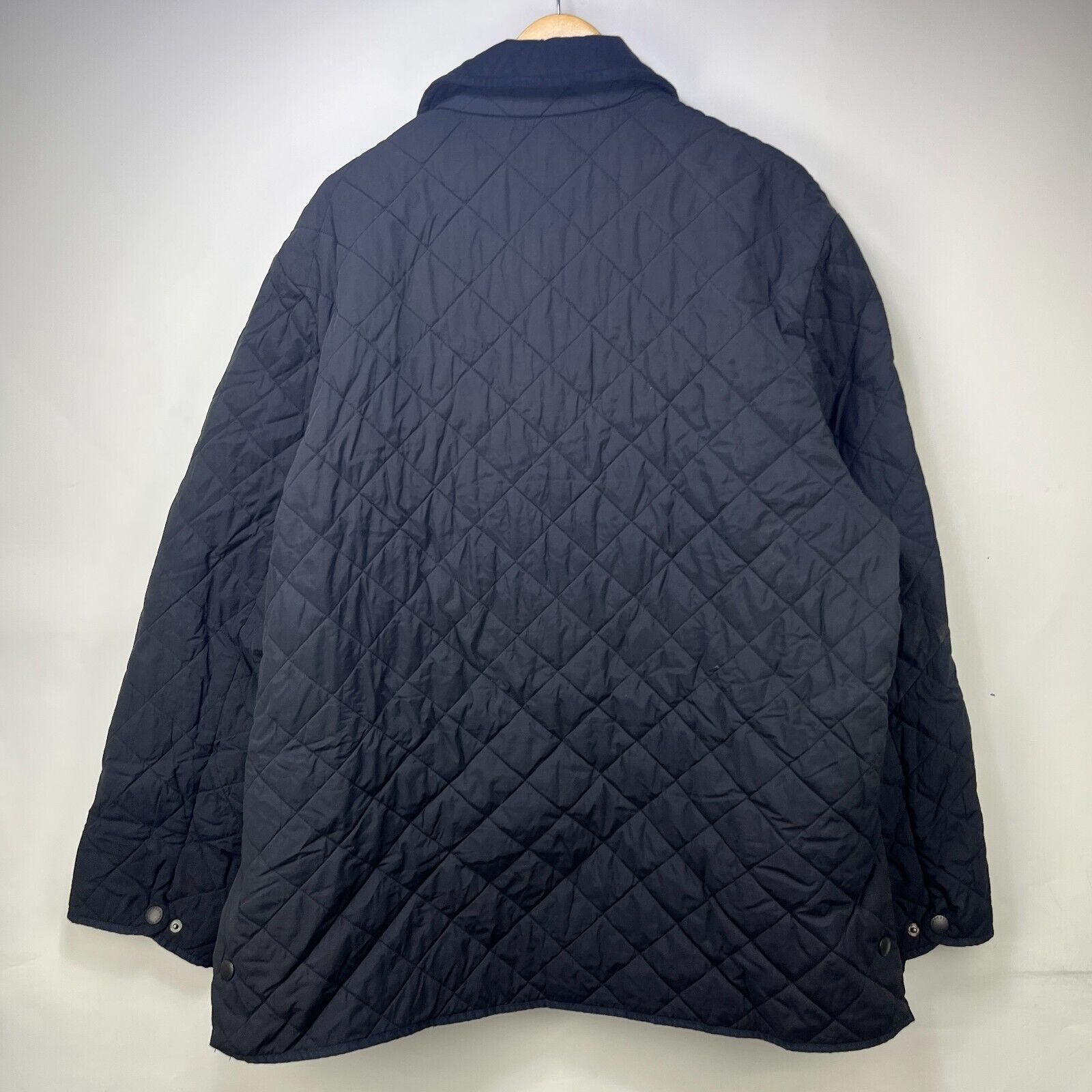 Barbour × Vintage Vintage Barbour D34 Milano Fine Cotton Quilt Jacket Mens 2XL Size US XXL / EU 58 / 5 - 15 Thumbnail