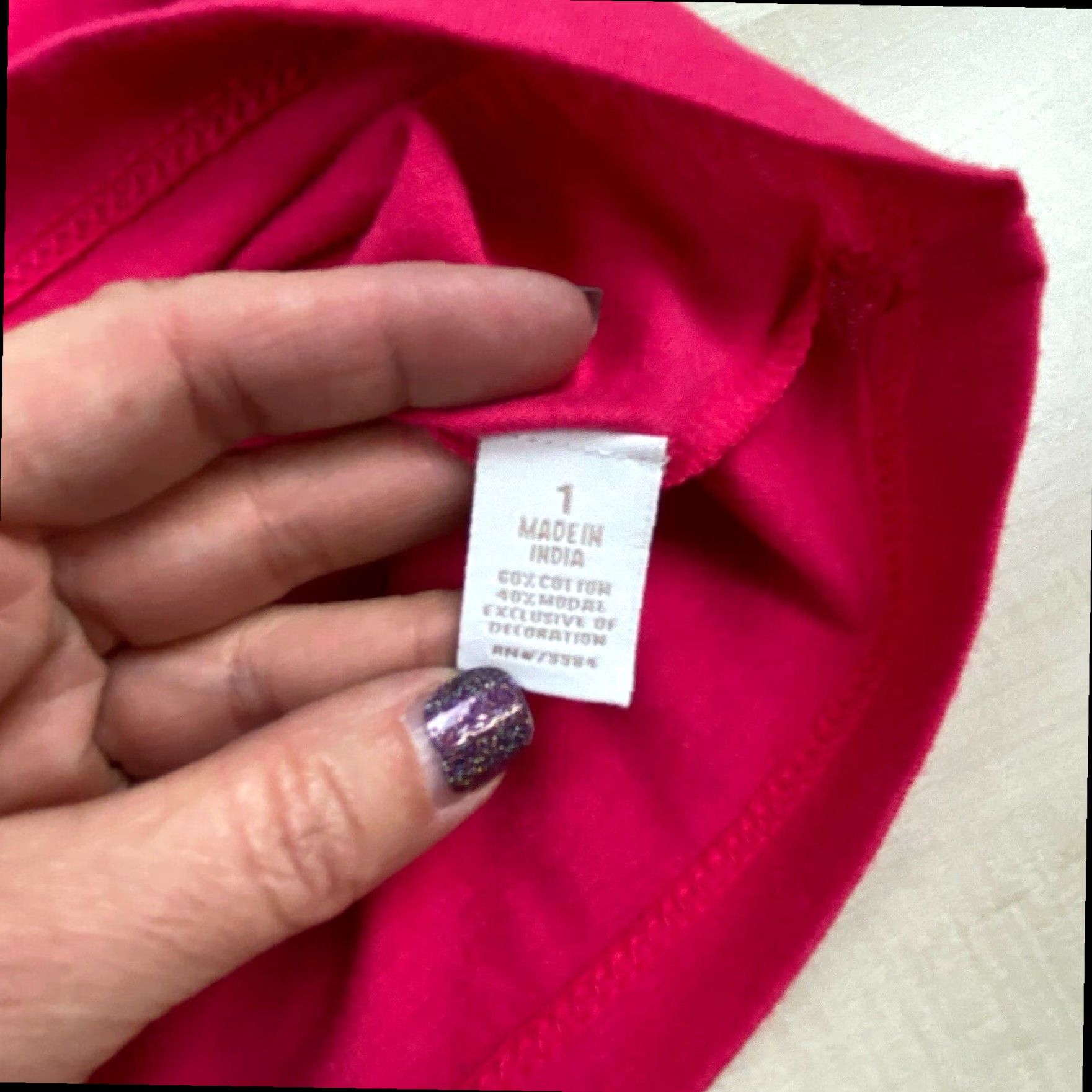 Vintage Chicos Womens Pink Tank Top Small Embellished Bodice Sleeveless Shirt Soft Cotton Size S / US 4 / IT 40 - 5 Thumbnail