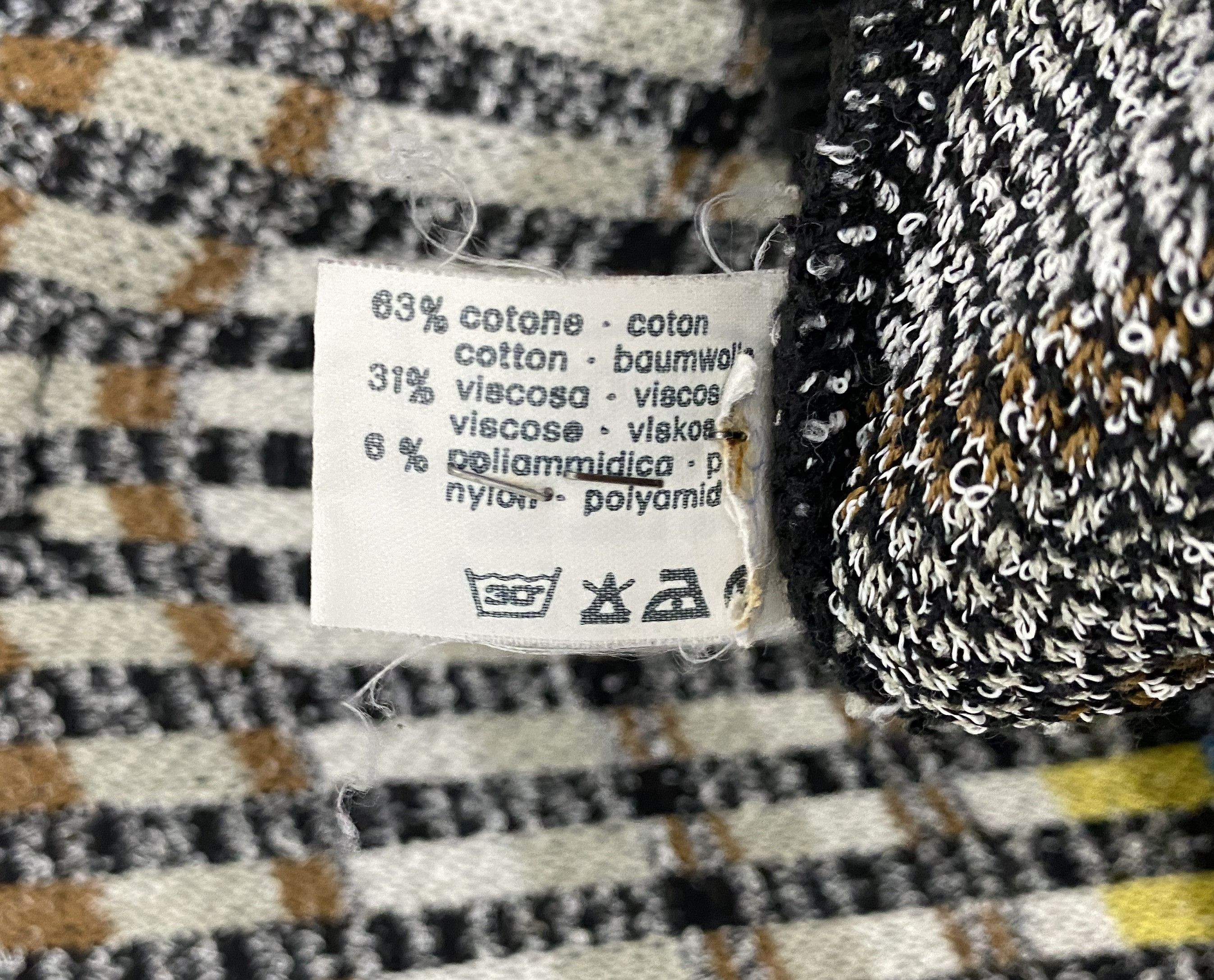 Missoni Missoni Sport Sweater Jumper Collared Multicolor Size L Size US L / EU 52-54 / 3 - 7 Thumbnail