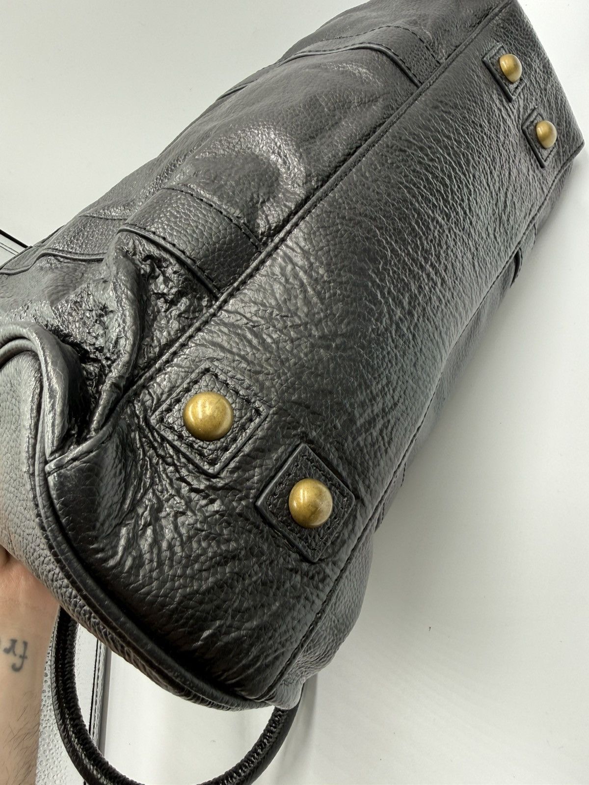 Mulberry Vintage Mulberry BlackLeather Bayswater Bag Made in England Size ONE SIZE - 7 Thumbnail