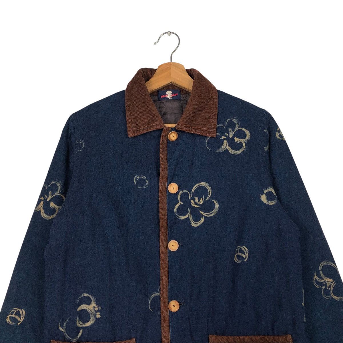45rpm 📌Vintage Indigo Denim Button Chore Jacket Japan Made Size US M / EU 48-50 / 2 - 4 Thumbnail