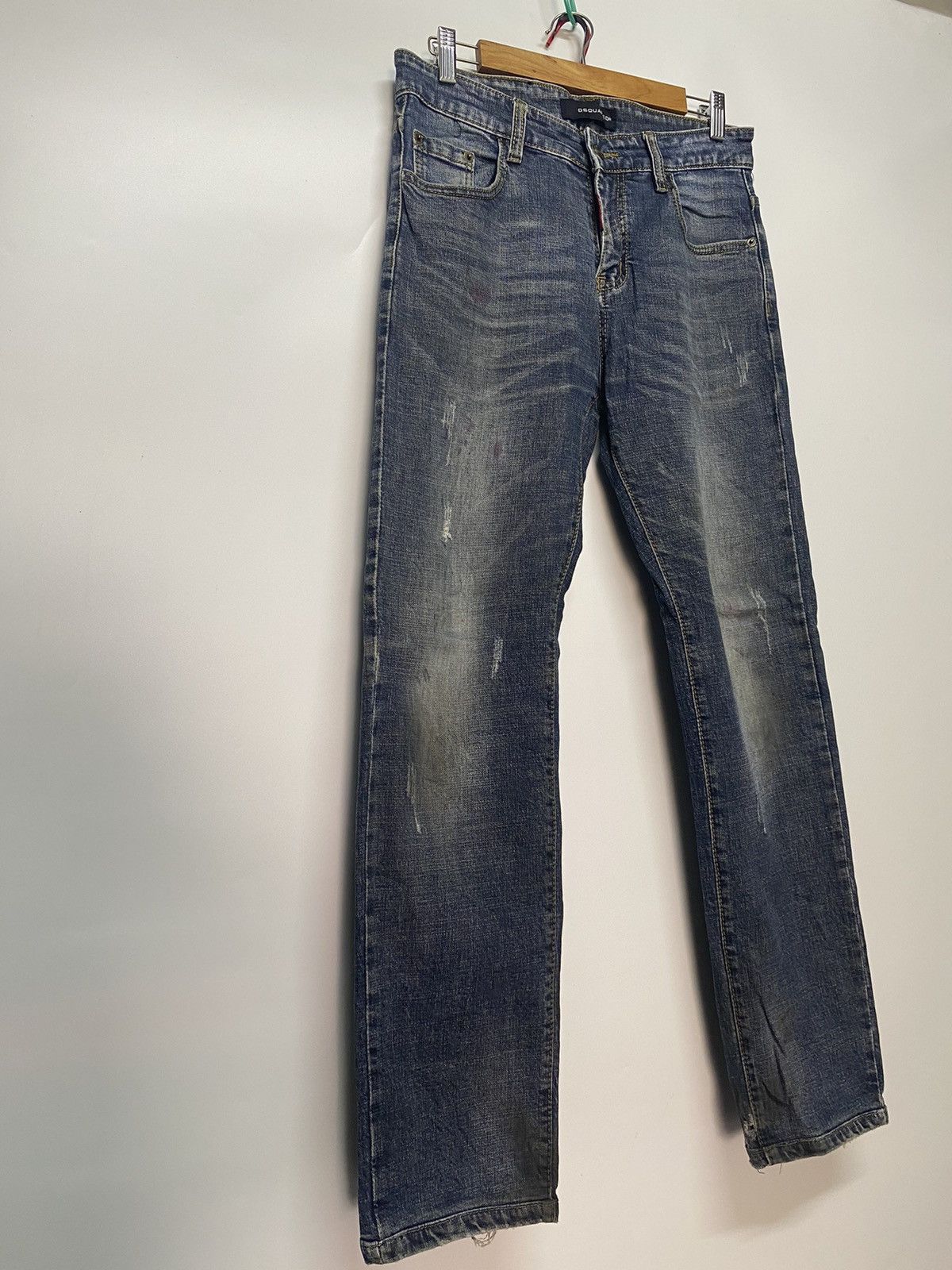 Dsquared2 × Japanese Brand DSQUARED2 Denim Jeans Distressed Japanese Style Pants Size US 32 / EU 48 - 3 Thumbnail
