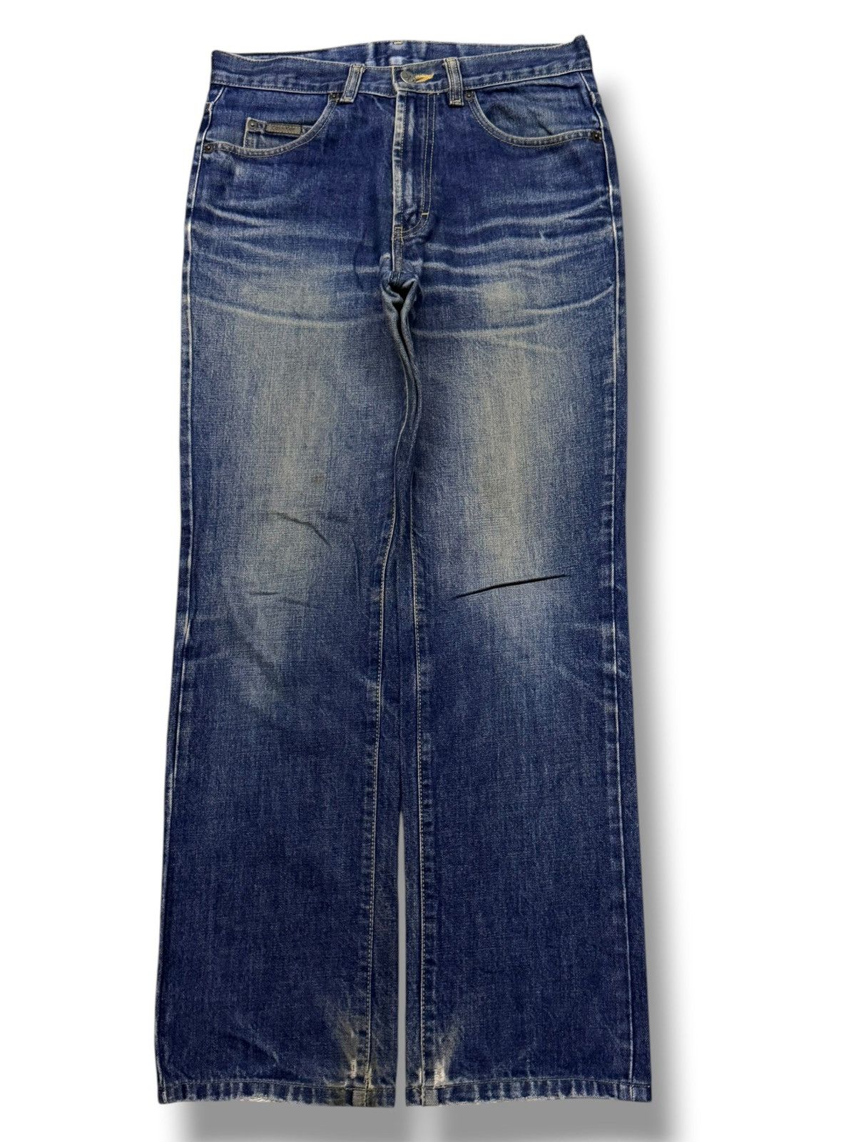 Calvin Klein Vintage Calvin Klein Jeans Japanese Denim | Straight Fit W29 Size US 29 - 2 Thumbnail