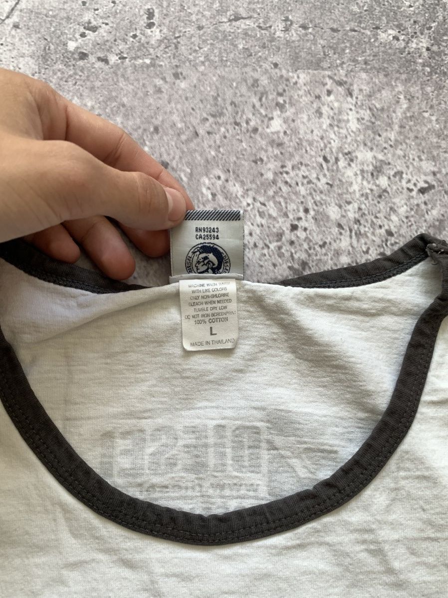 Diesel 🔥VINTAGE DIESEL 90s TANK TOP Size US L / EU 52-54 / 3 - 13 Thumbnail