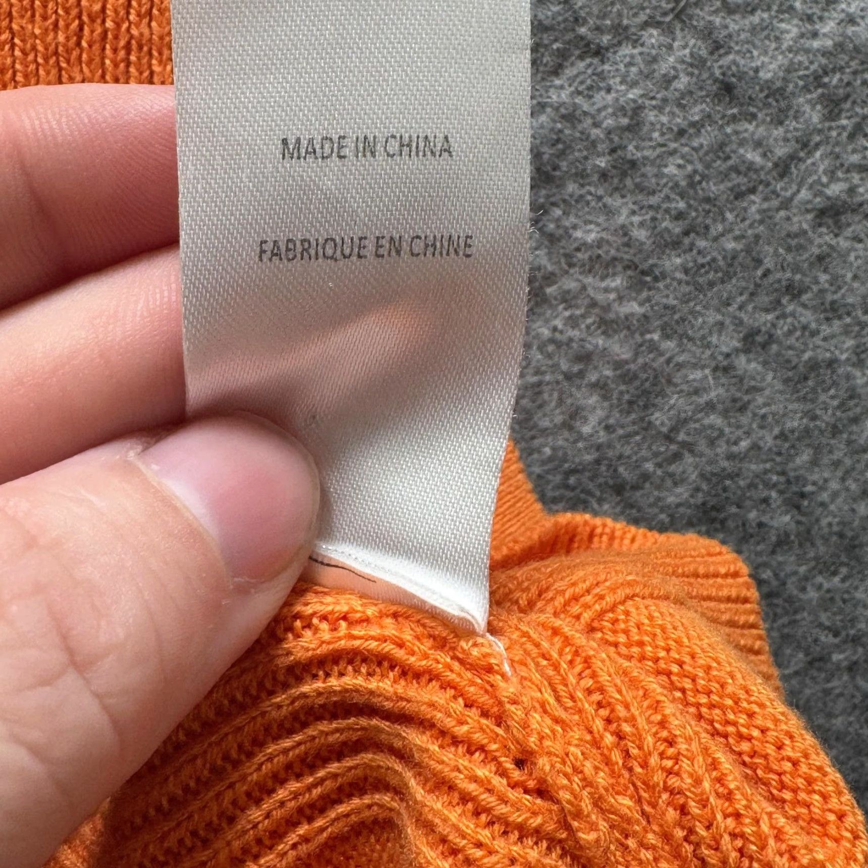 Solid & Striped Solid & Striped Sweater Vest Womens Medium Orange Cropped Knit Tank Top Size M / US 6-8 / IT 42-44 - 6 Thumbnail