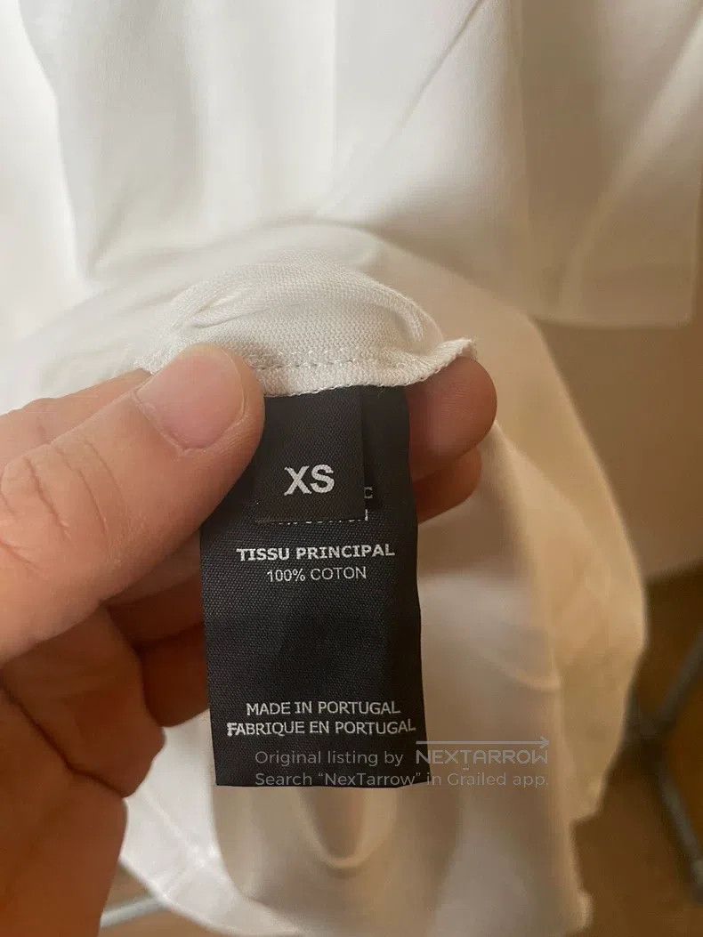 Vetements Vetements Branded Anti-War V Embroidered T-Shirt XS Size Size US XS / EU 42 / 0 - 5 Thumbnail