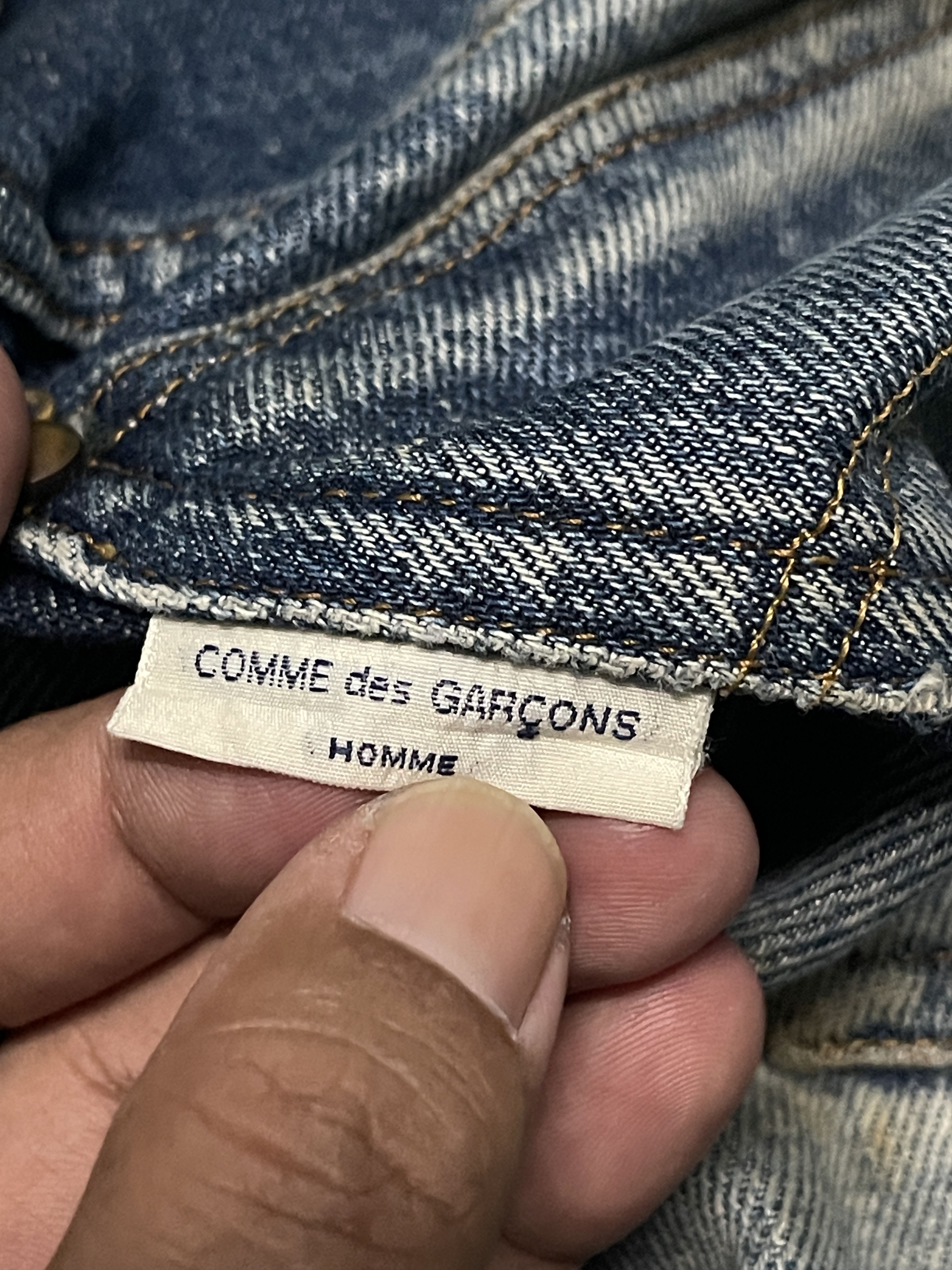 Comme des Garcons × Vintage Vintage COMME des GARCONS homme Jeans Size US 30 / EU 46 - 5 Thumbnail