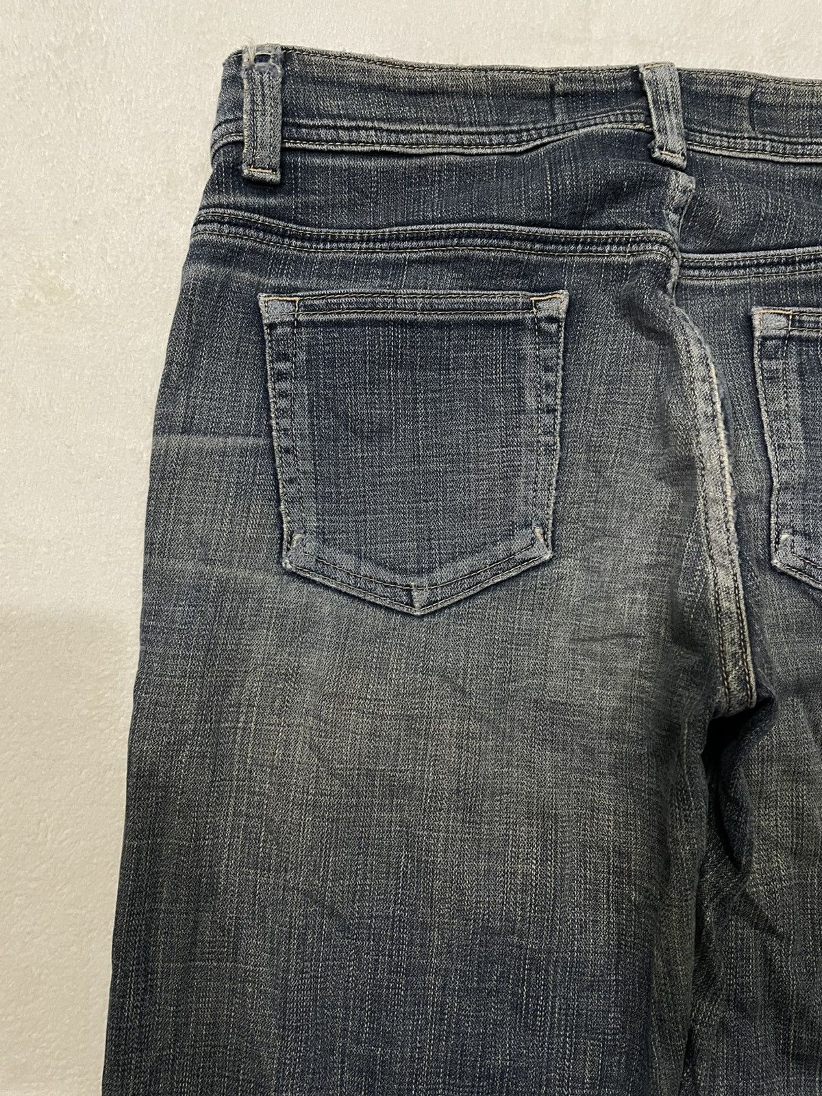 Japanese Brand Vintage Something Edwin Boot Cut Mudwash Denim Jeans Size US 30 / EU 46 - 16 Thumbnail