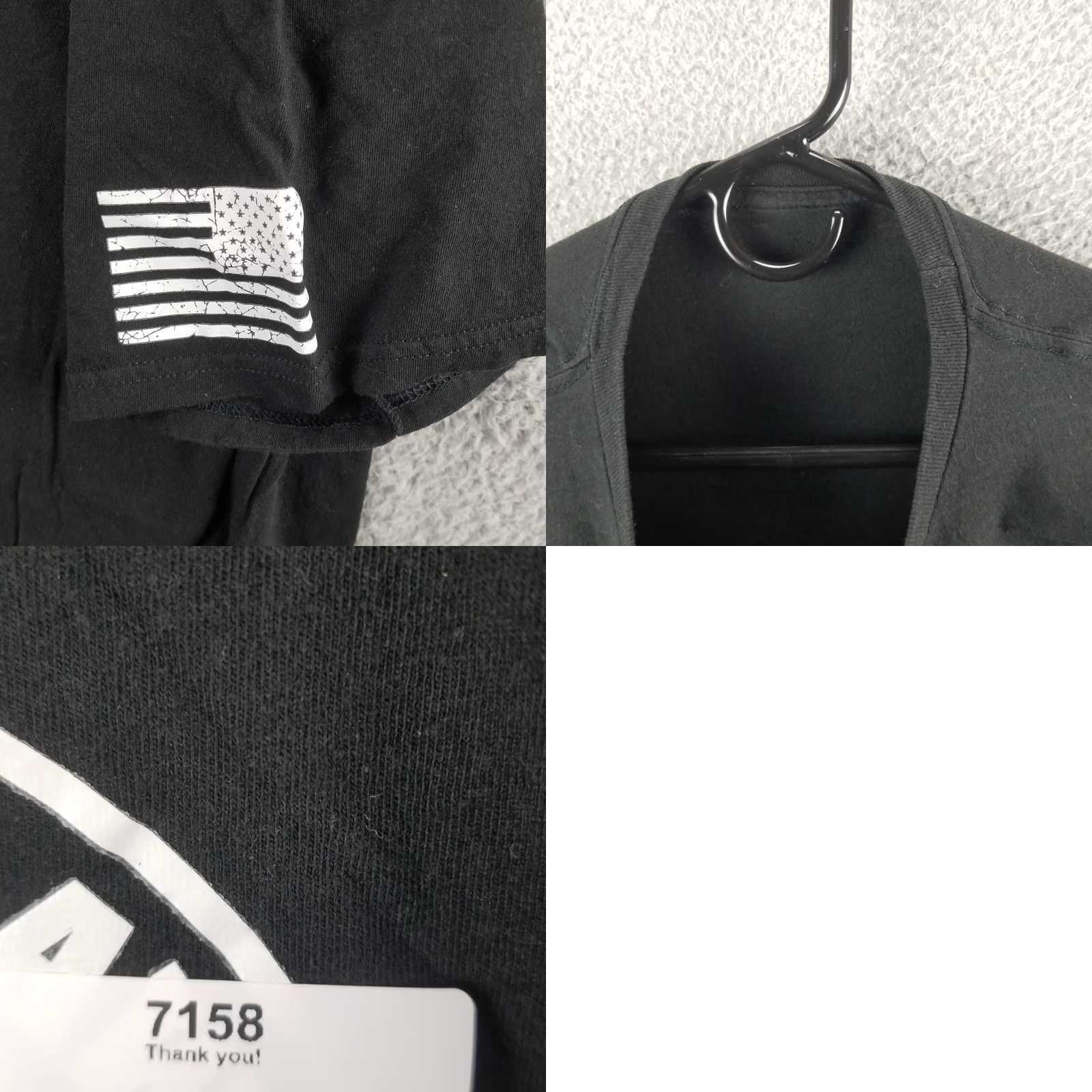 Gildan Gildan Mens XL Black T-Shirt When Guns are Outlawed Will be an Outlaw USA Shirt XL Black Mens Tee Shirt Upgrade Vintage? No issue Size US XL / EU 56 / 4 - 8 Thumbnail