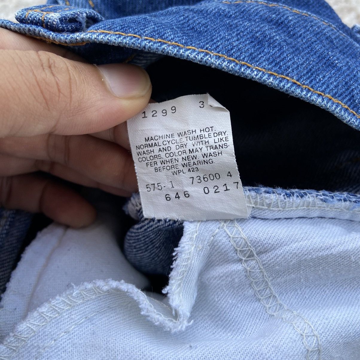 Levi's × Levi's Vintage Clothing Vintage Levi's 646 Orange Tab Flared Jeans Size US 30 / EU 46 - 8 Thumbnail