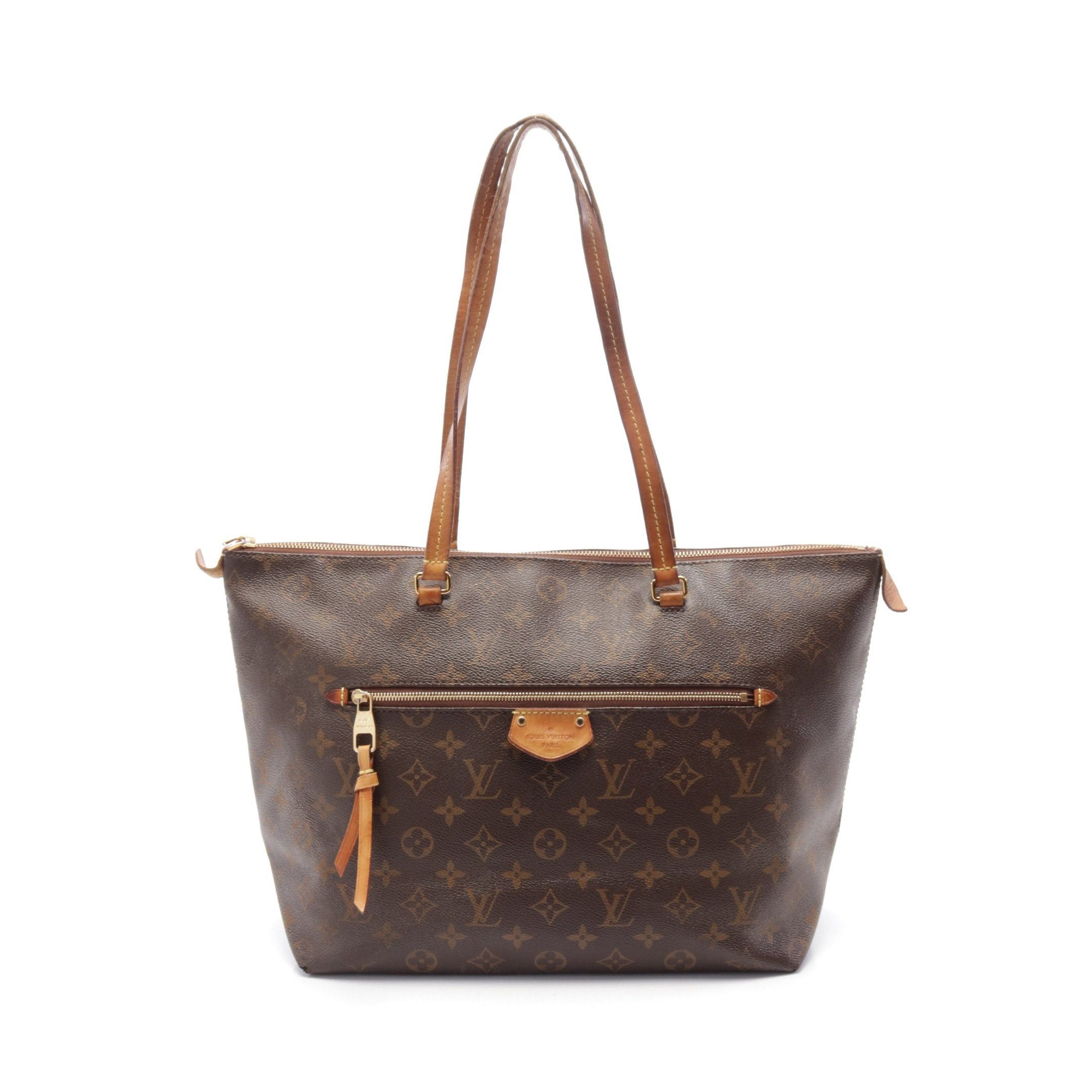 Louis Vuitton Louis Vuitton Iena Mm Monogram Shoulder Bag Leather Brown Size ONE SIZE - 1 Thumbnail