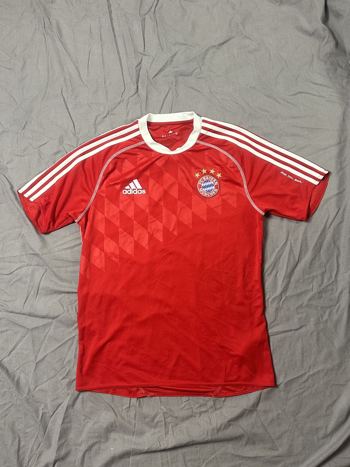 Pre-owned Adidas X Soccer Jersey Fc Bayern Munchen Adidas Soccer Jersey Home Vintage In Red