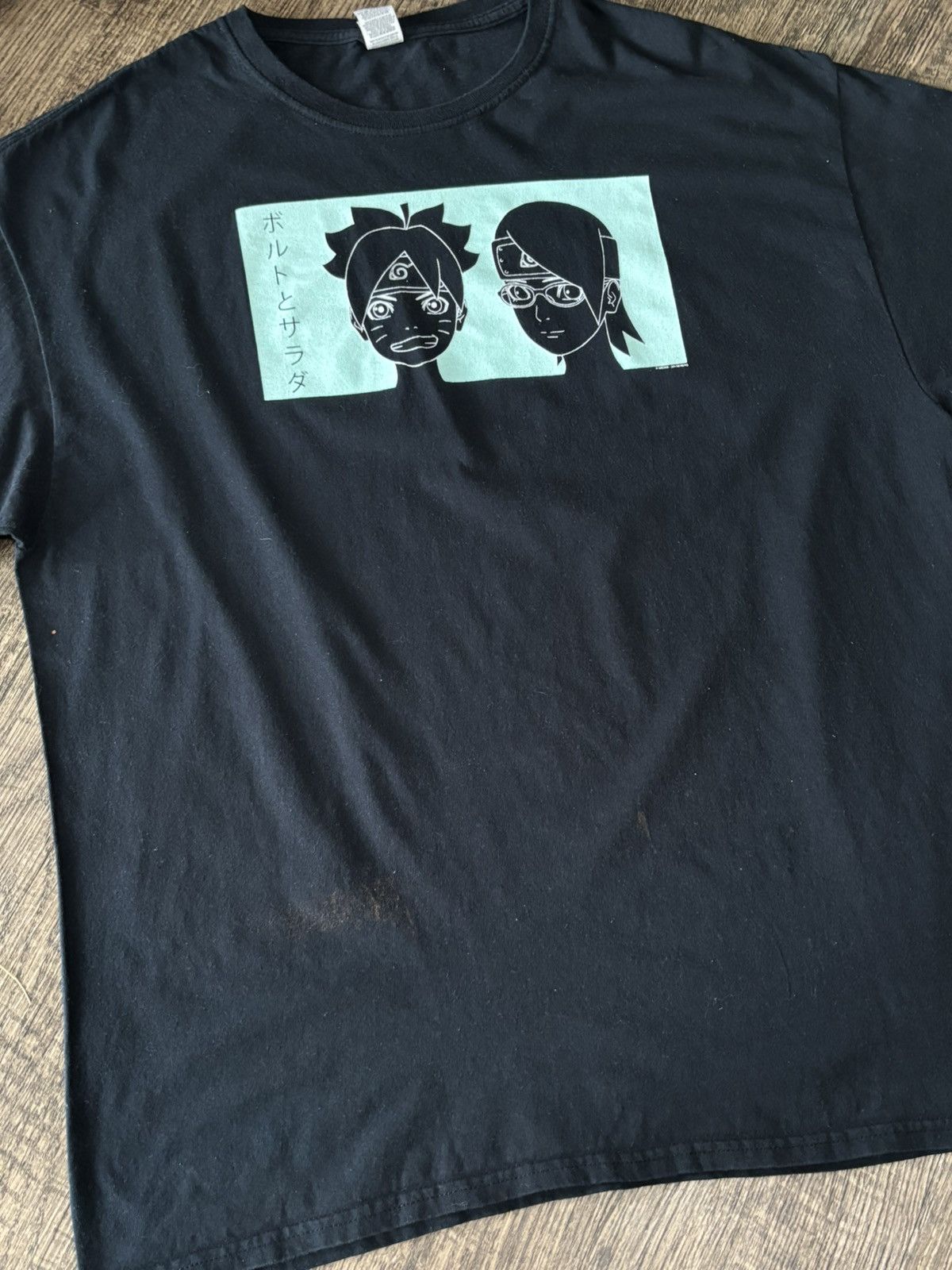 Fruit Of The Loom Boruto Anime Graphic Tee XL Size US XL / EU 56 / 4 - 6 Thumbnail