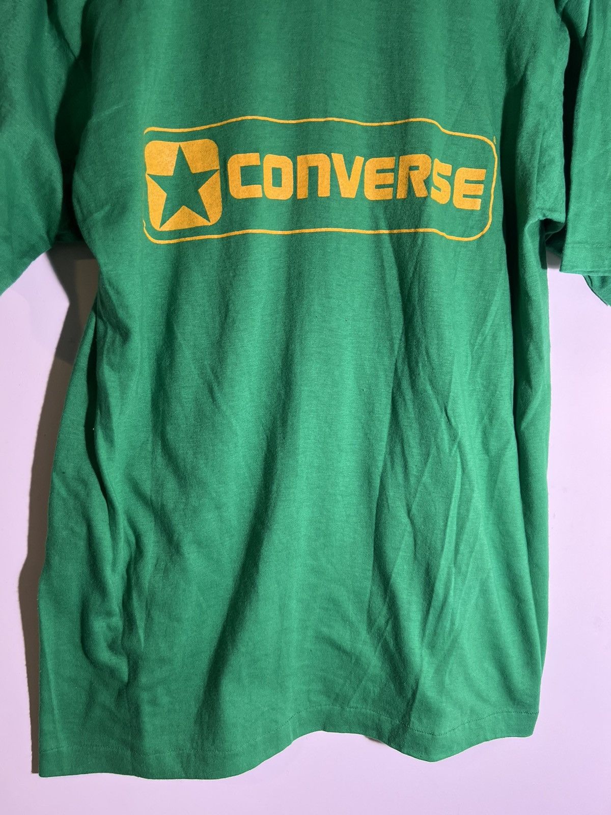 Vintage 70’s 80’s VTG Vintage Converse x Jack Sikma 43 Retro T Shirt Size US L / EU 52-54 / 3 - 8 Thumbnail