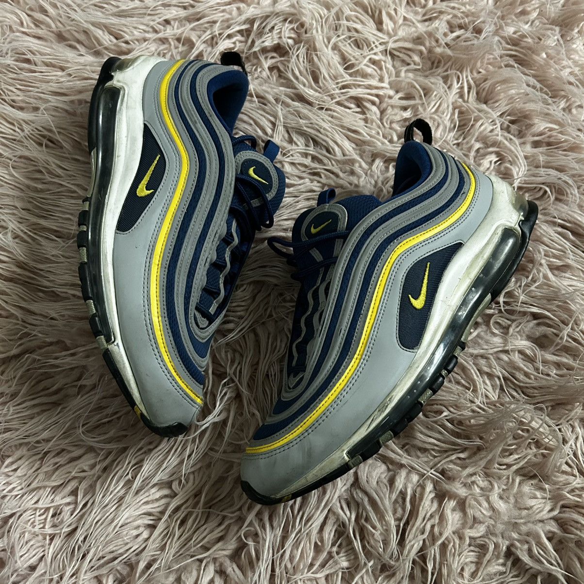 Nike × Vintage Nike Airmax 97' Michigan Size US 11.5 / EU 44-45 - 5 Thumbnail