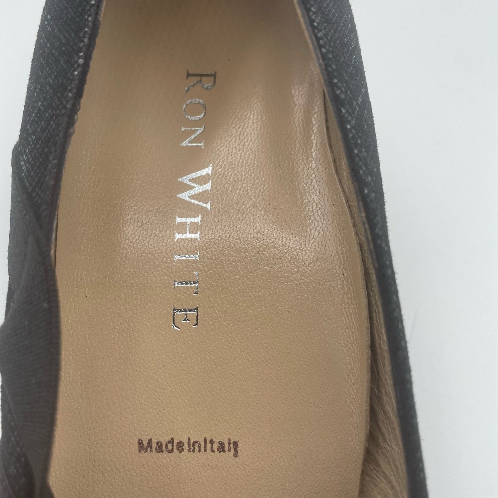 Ron White Ron White Wedge Sandals Slip On Black Mary Jane 36.5 6 Size US 6 / IT 36 - 8 Thumbnail