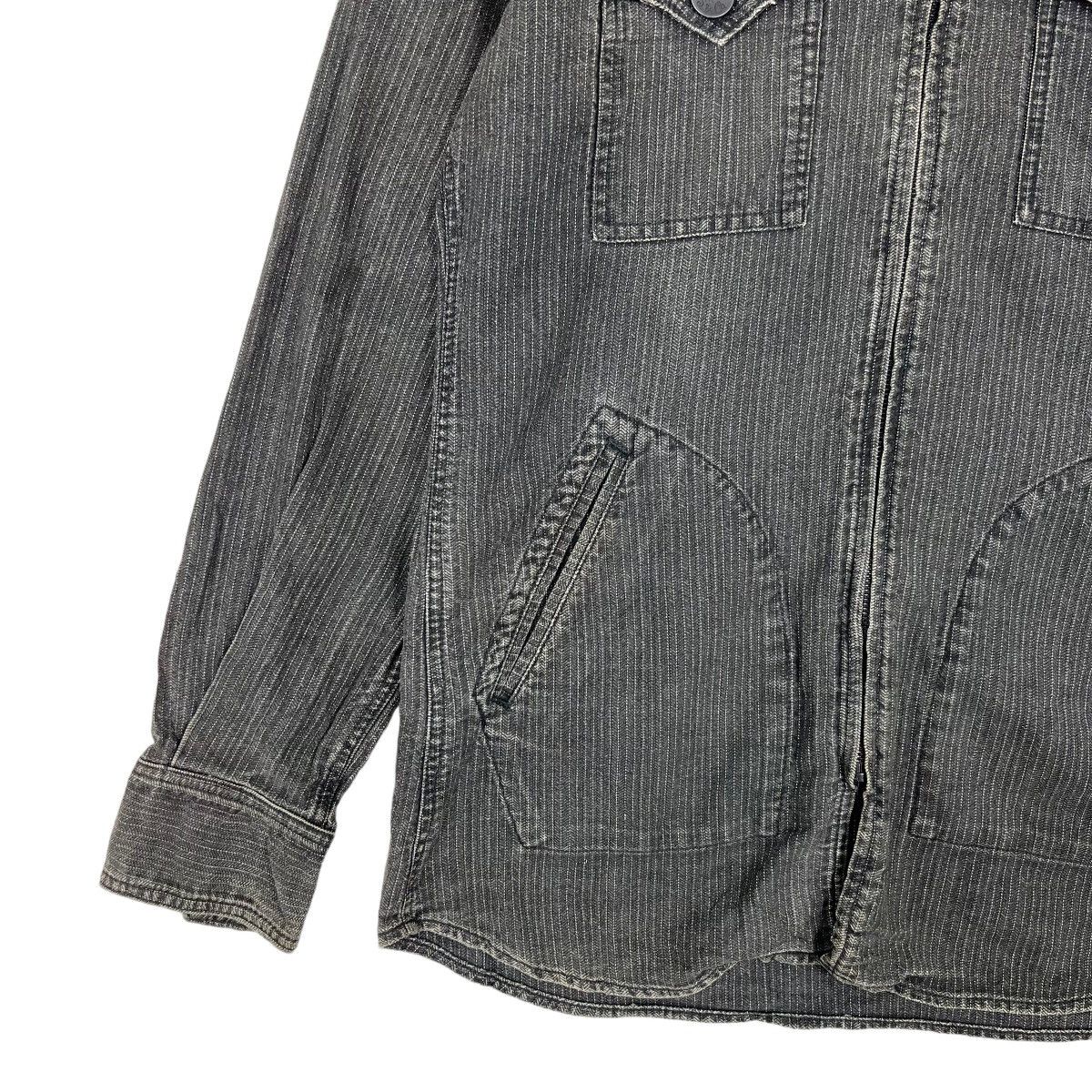 Levi's × Levi's Vintage Clothing 🔥 LEVIS MOVIN ON HIKORY PINSTRIPE ZIPPER JACKET Size US L / EU 52-54 / 3 - 2 Thumbnail