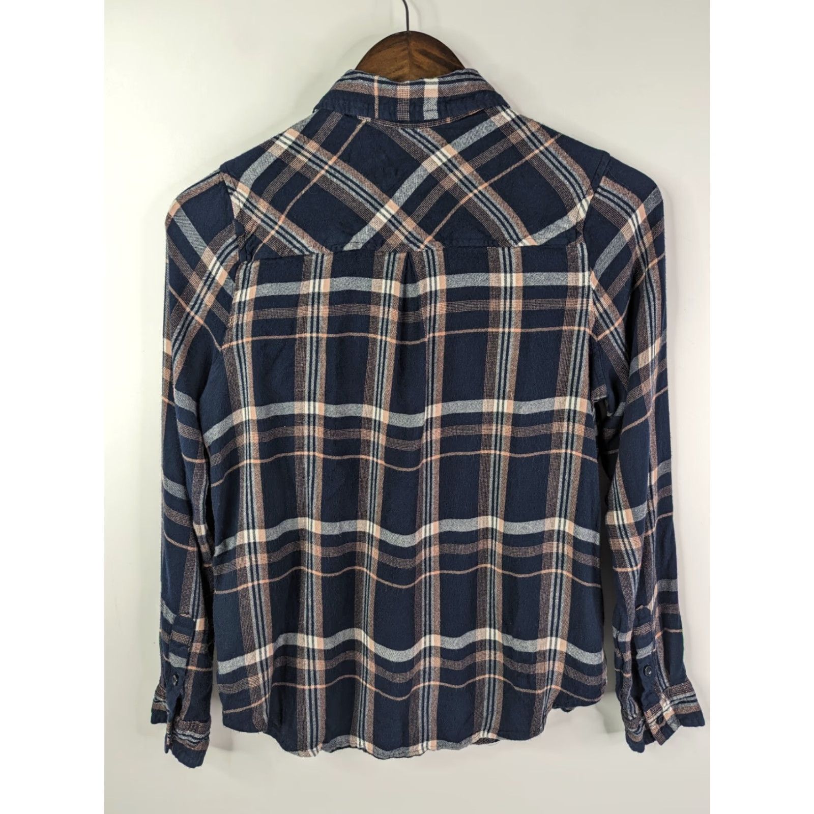 Lucky Brand Lucky Brand Shirt Medium Womens Plaid Flannel Button Basic Lightweight 7WP4103 Size M / US 6-8 / IT 42-44 - 4 Thumbnail
