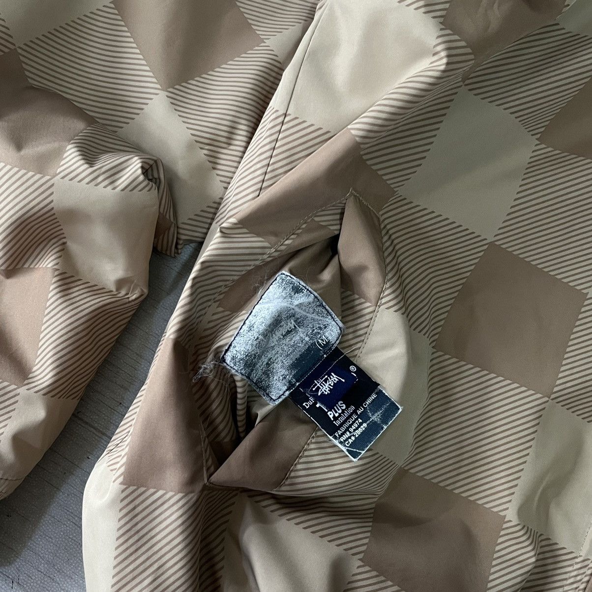 Stussy 2000s Stussy plaid/quilted reversible thermolite jacket Size US M / EU 48-50 / 2 - 8 Thumbnail