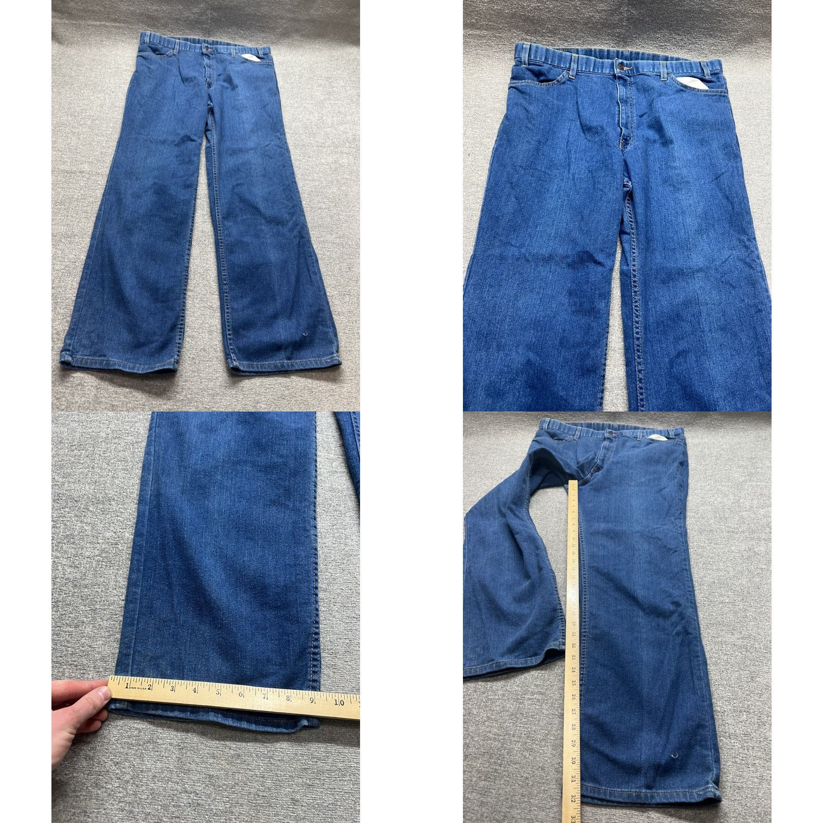 Levi's VTG Levi's 505 Jeans Mens 42x32 Regular Fit Straight Blue Denim Jeans Size US 42 / EU 58 - 8 Thumbnail