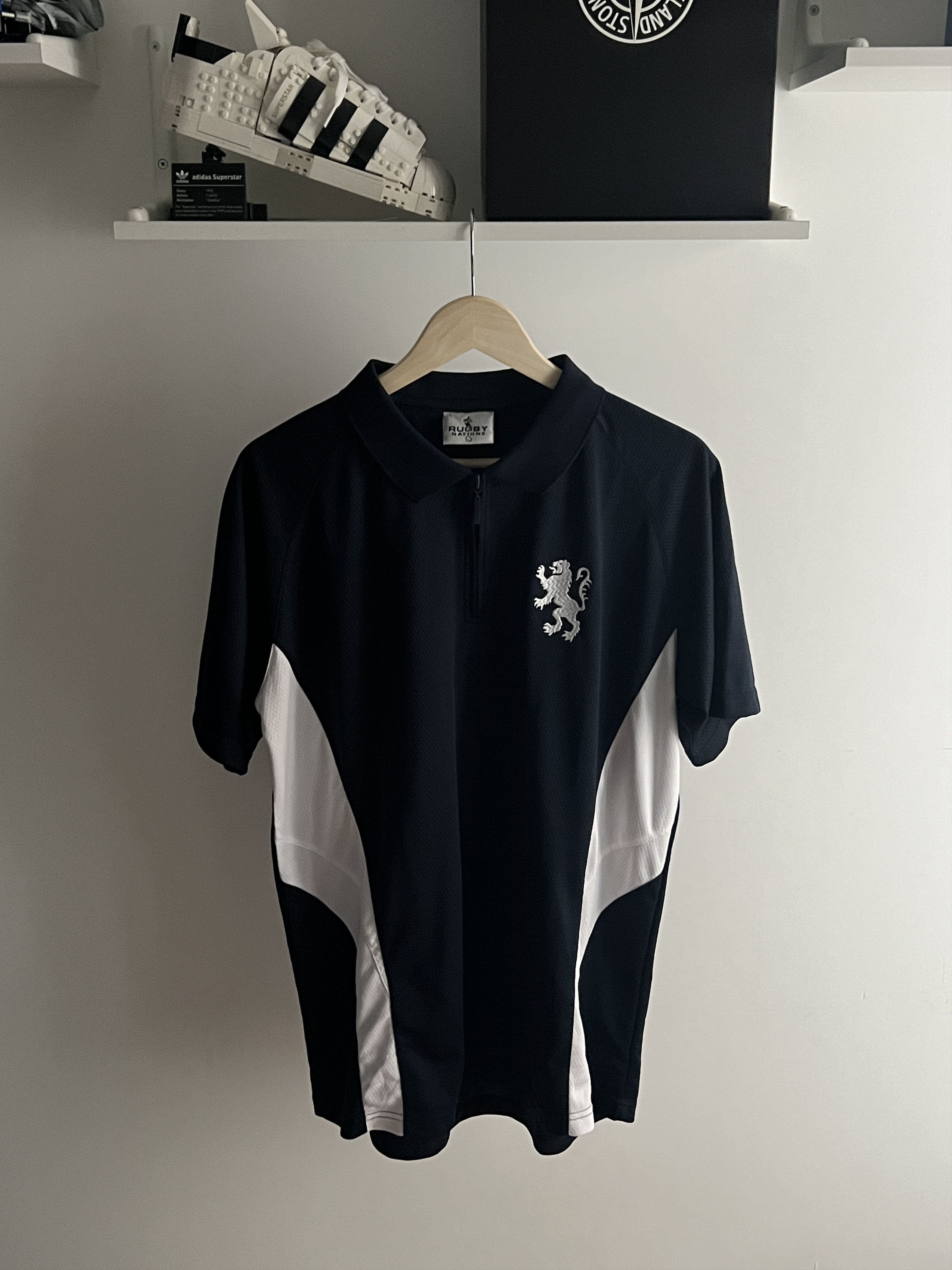 Vintage Soccer Jersey Rugby National Scotland Team Nylon Vintage Size US L / EU 52-54 / 3 - 1 Thumbnail