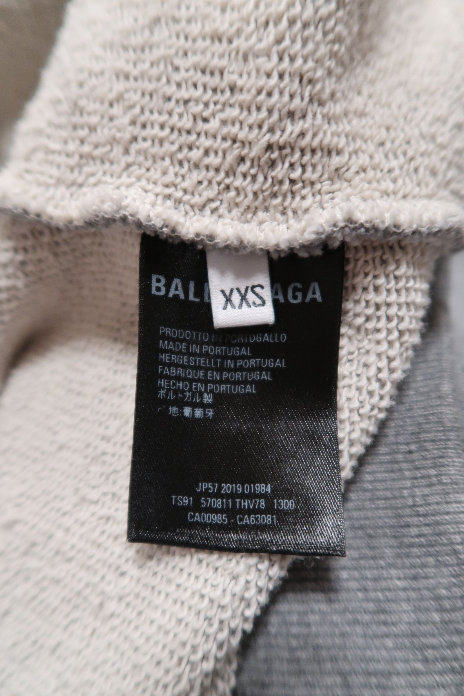 Balenciaga Balenciaga Grey BB Hoodie Oversized Size US XXS / EU 40 - 5 Thumbnail