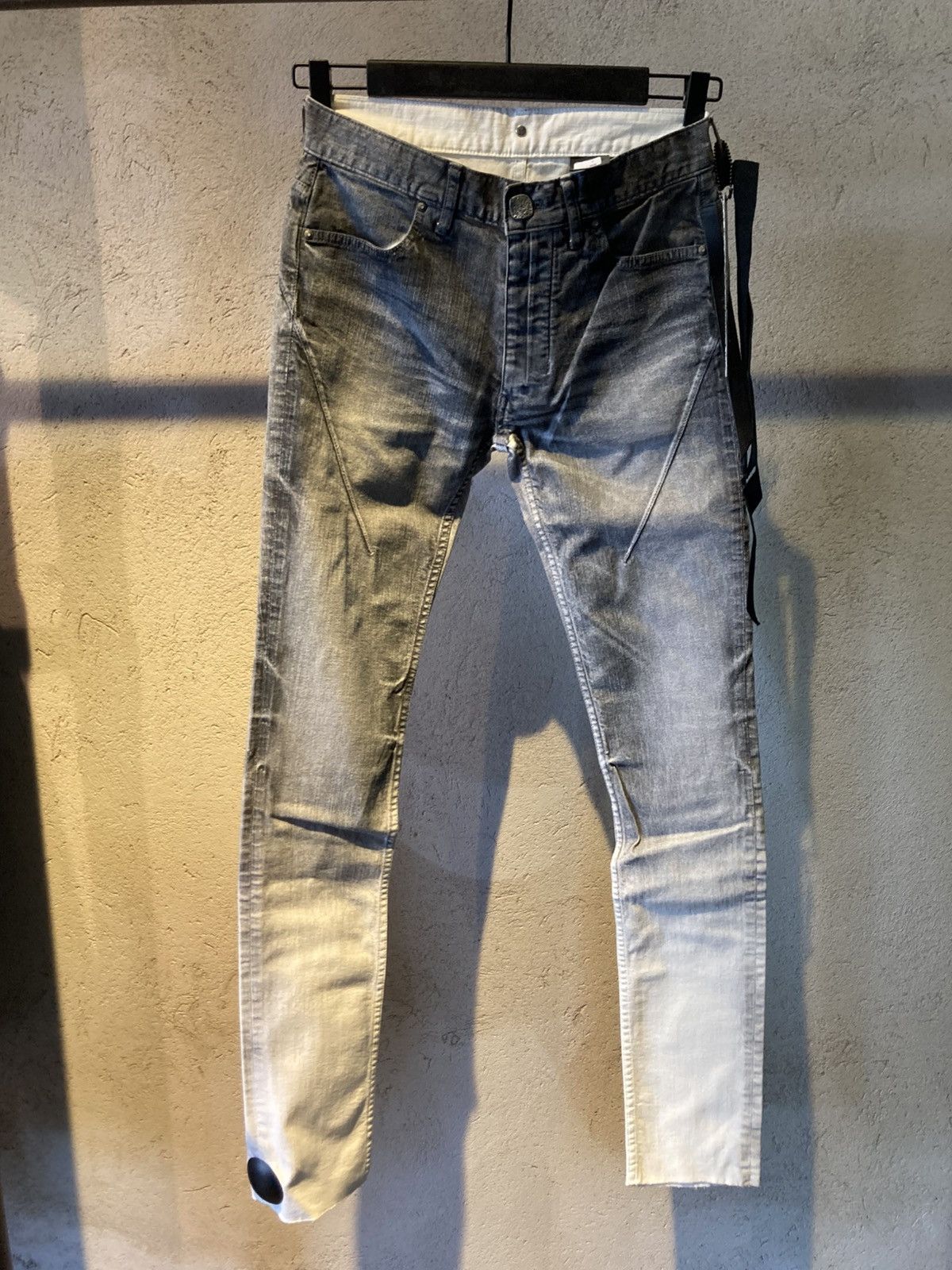 Fagassent Toshiki Aoki Seigeki Grey Fade Denim Size US 26 / EU 42 - 1 Thumbnail