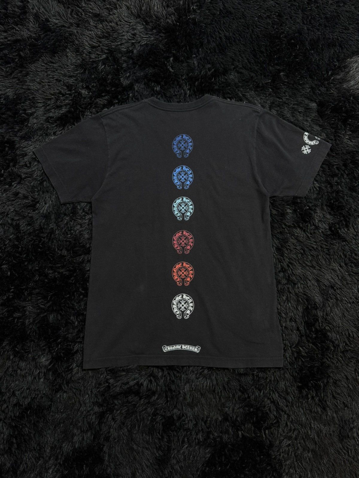 Chrome Hearts Multicolor Horseshoe T Shirt Black | Grailed