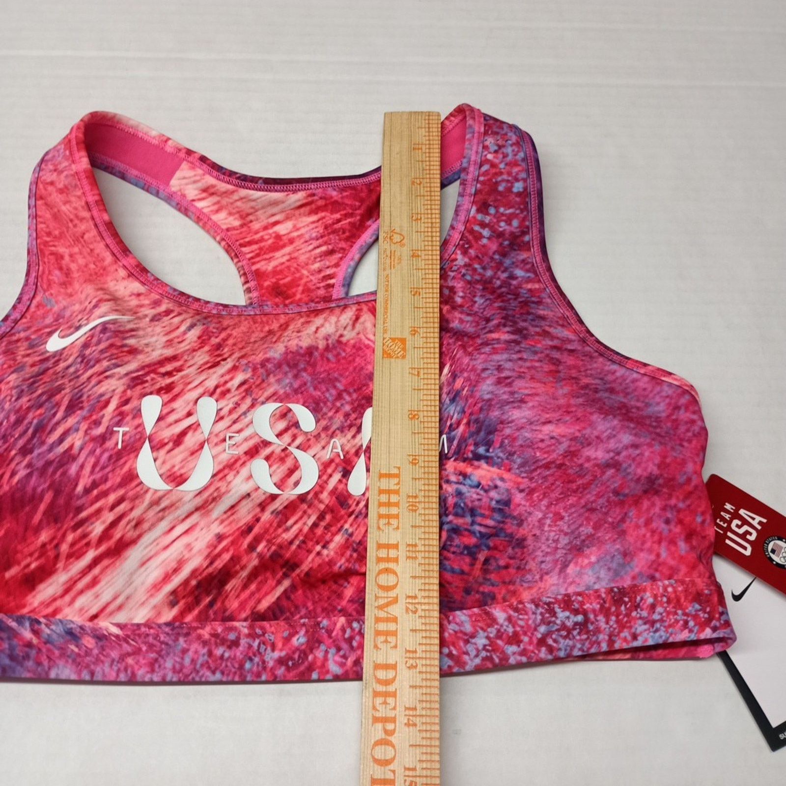 Nike Nike Padded Sports Bra Women's 2XL Team USA Dri-Fit Training Size ONE SIZE - 3 Thumbnail