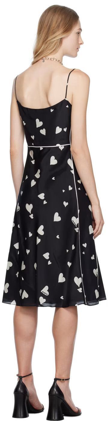 Marni o1w1db10125 Dress in Black Size L / US 10 / IT 46 - 3 Thumbnail