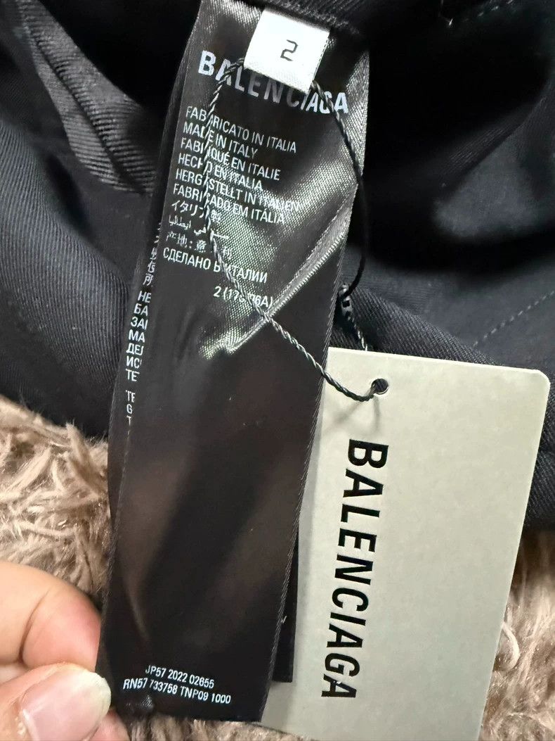 Balenciaga Balenciaga Solid single-breasted midi casual coat Size US M / EU 48-50 / 2 - 6 Thumbnail