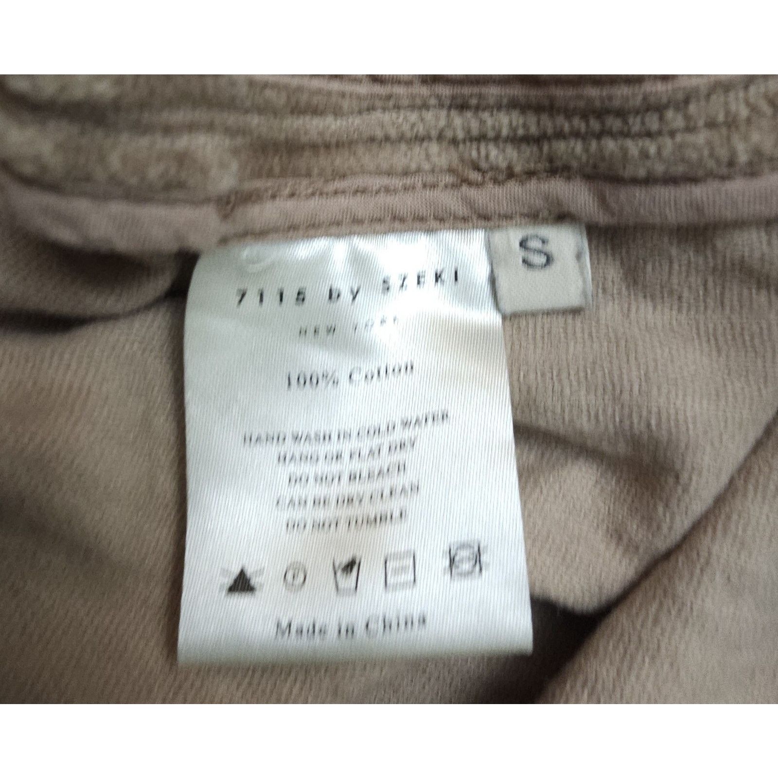 7115 by Szeki 7115 by Szeki Corduroy Long Sleev Button Shirt Jacket Brown Size S / US 4 / IT 40 - 7 Thumbnail