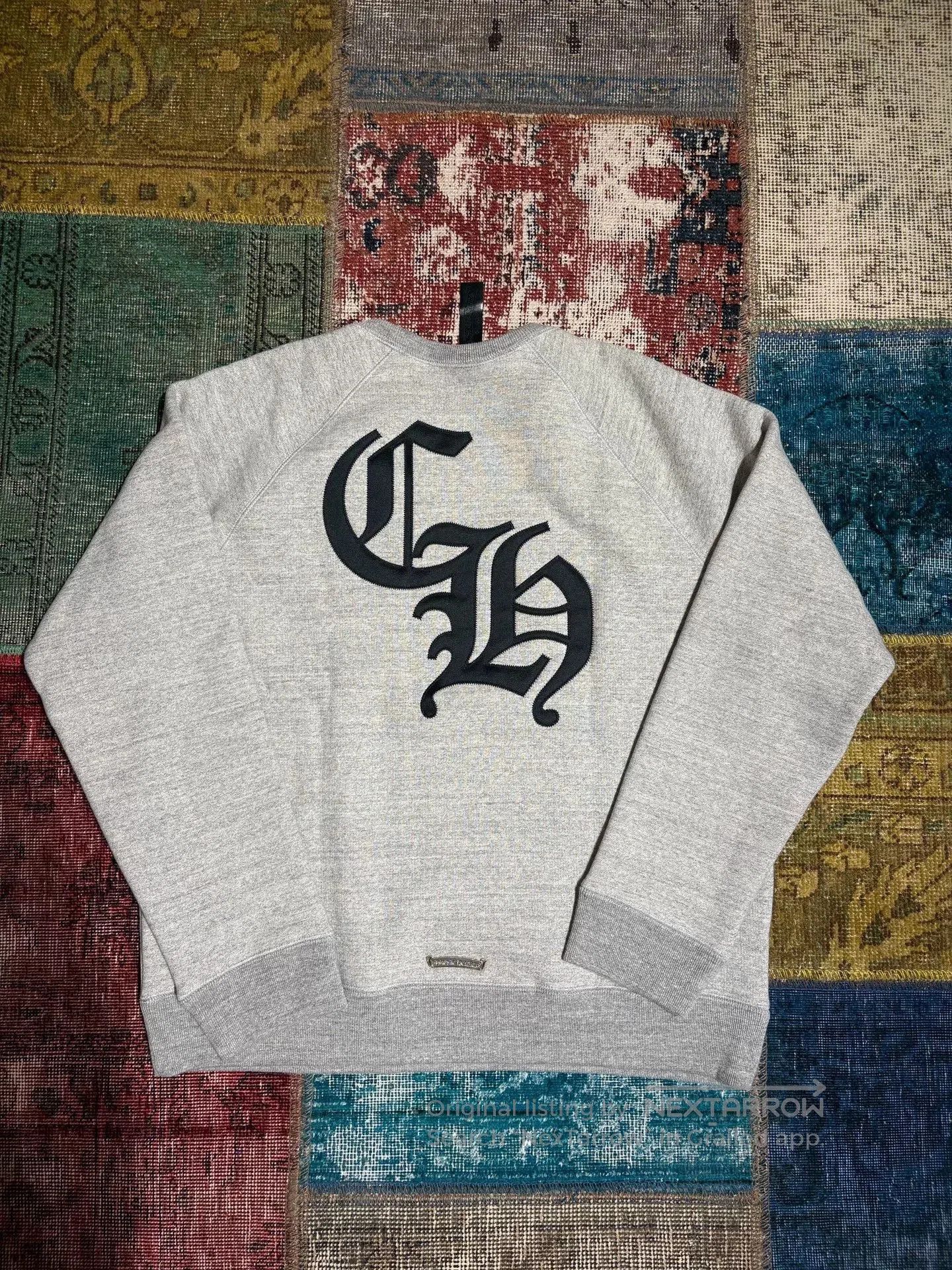 Chrome Hearts Chrome Hearts Canvas Crewneck Sweatshirt. Size US XL / EU 56 / 4 - 2 Thumbnail