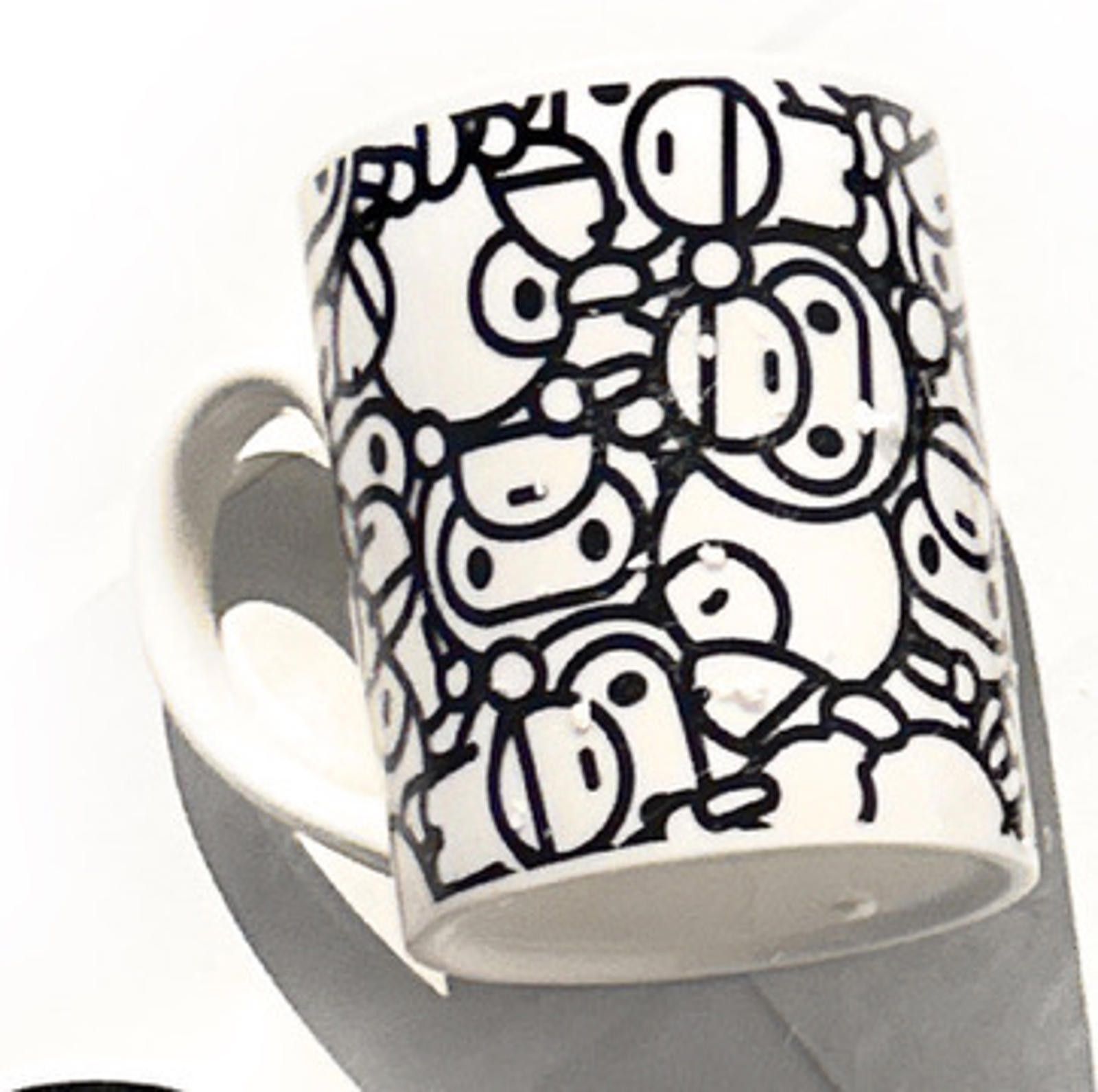 Bape BAPE Baby Milo Coffee Mug w/ Saucer - All Over Print Size ONE SIZE - 2 Thumbnail