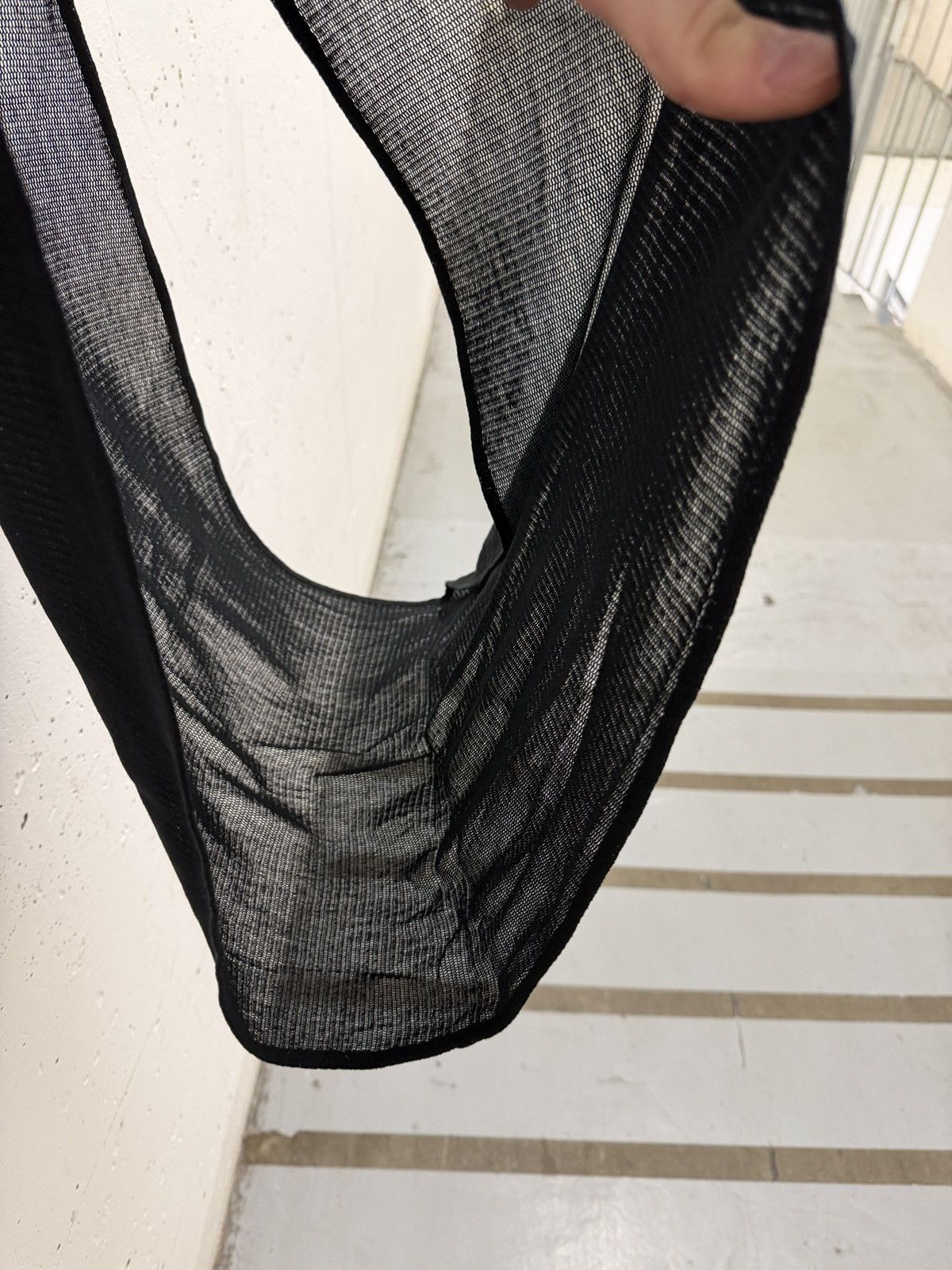 Maison Margiela Maison Margiela Sheer Asymmetric Mesh Dress Size S / US 4 / IT 40 - 4 Thumbnail