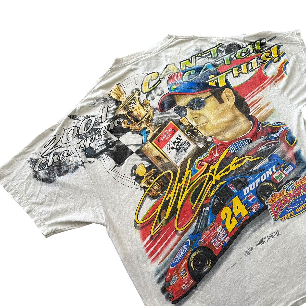 Chase Authentics Chase authentic Jeff Gordon 2006 AOP Nascar graphic tshirt Size US XL / EU 56 / 4 - 15 Thumbnail