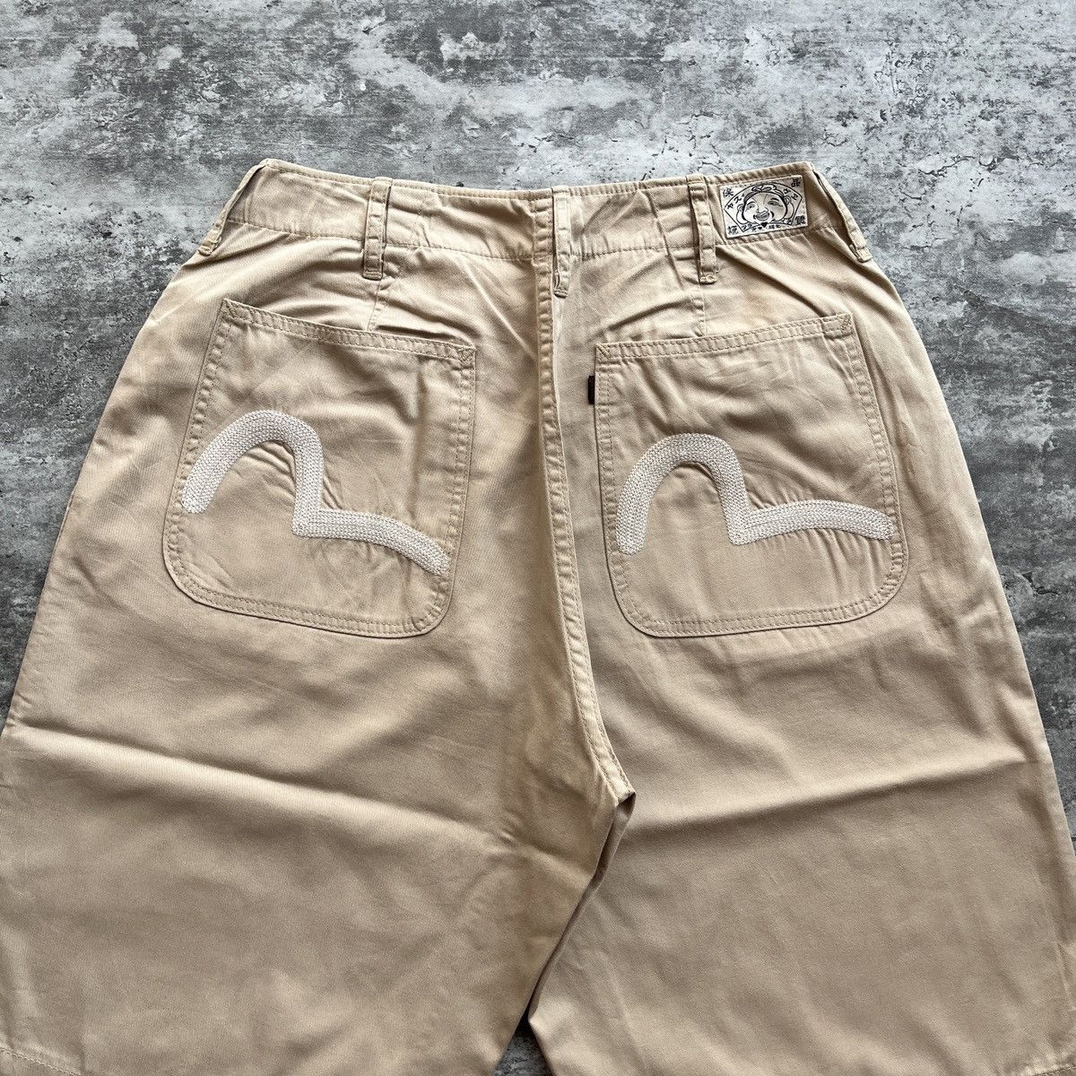 Evisu × Japanese Brand × Vintage Vintage Evisu Seagull Shorts Size US 29 - 7 Thumbnail