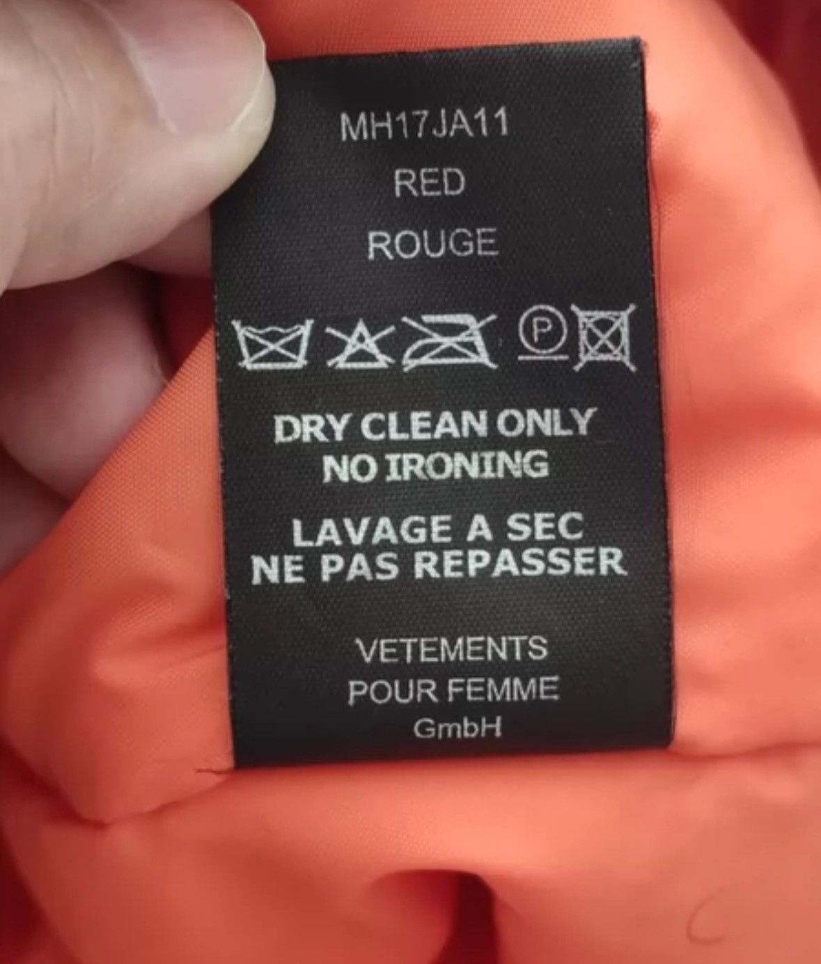 Vetements Fw17 red bomber jacket Size US XS / EU 42 / 0 - 6 Thumbnail